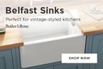 Belfast Kitchen Sinks: perfect for any farmhouse or vintage-styled kitchen