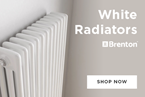 Brenton white radiators