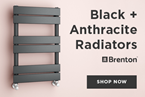 Brenton black and anthracite radiators