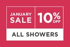 January Sale Showers