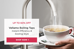 Vellamo Boiling Taps: Instant Efficiency & Sizzling Style