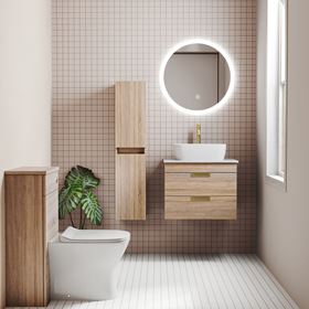 Light Wood Bathroom Furniture