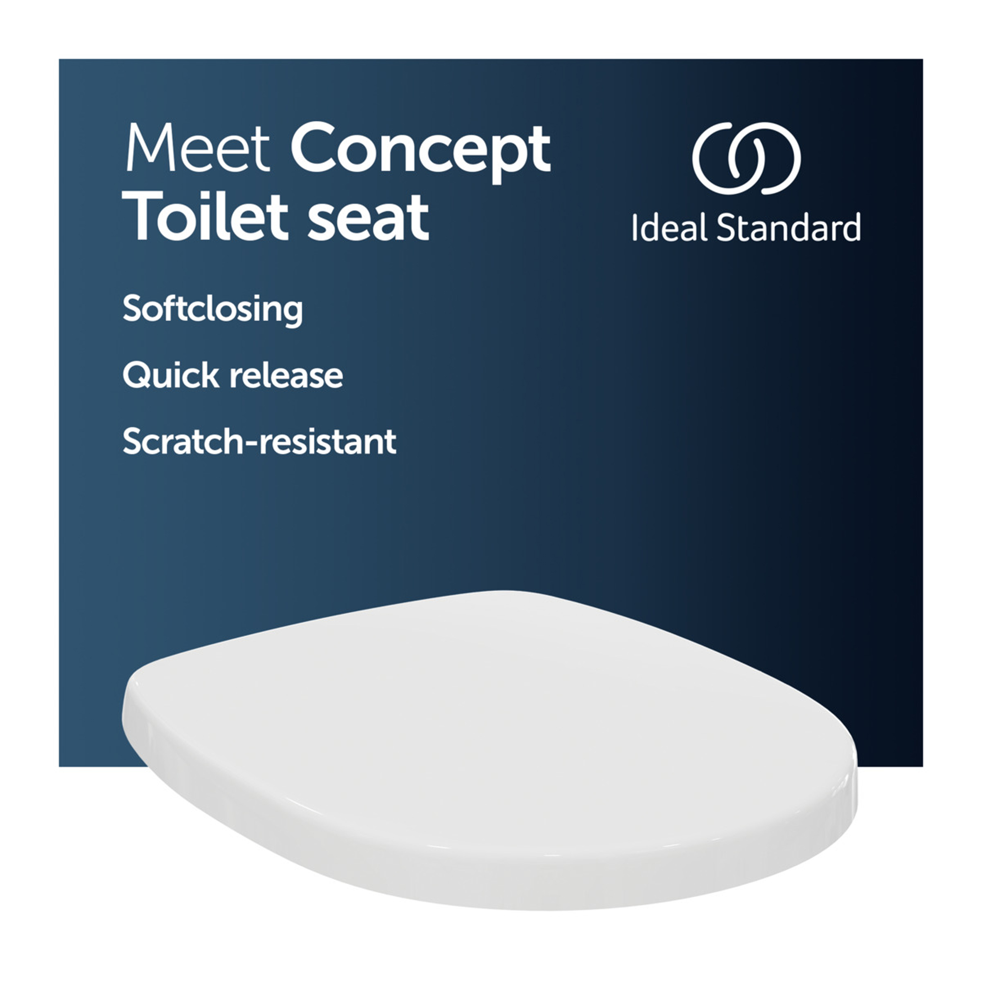 Ideal Standard Concept Soft Close Toilet Seat