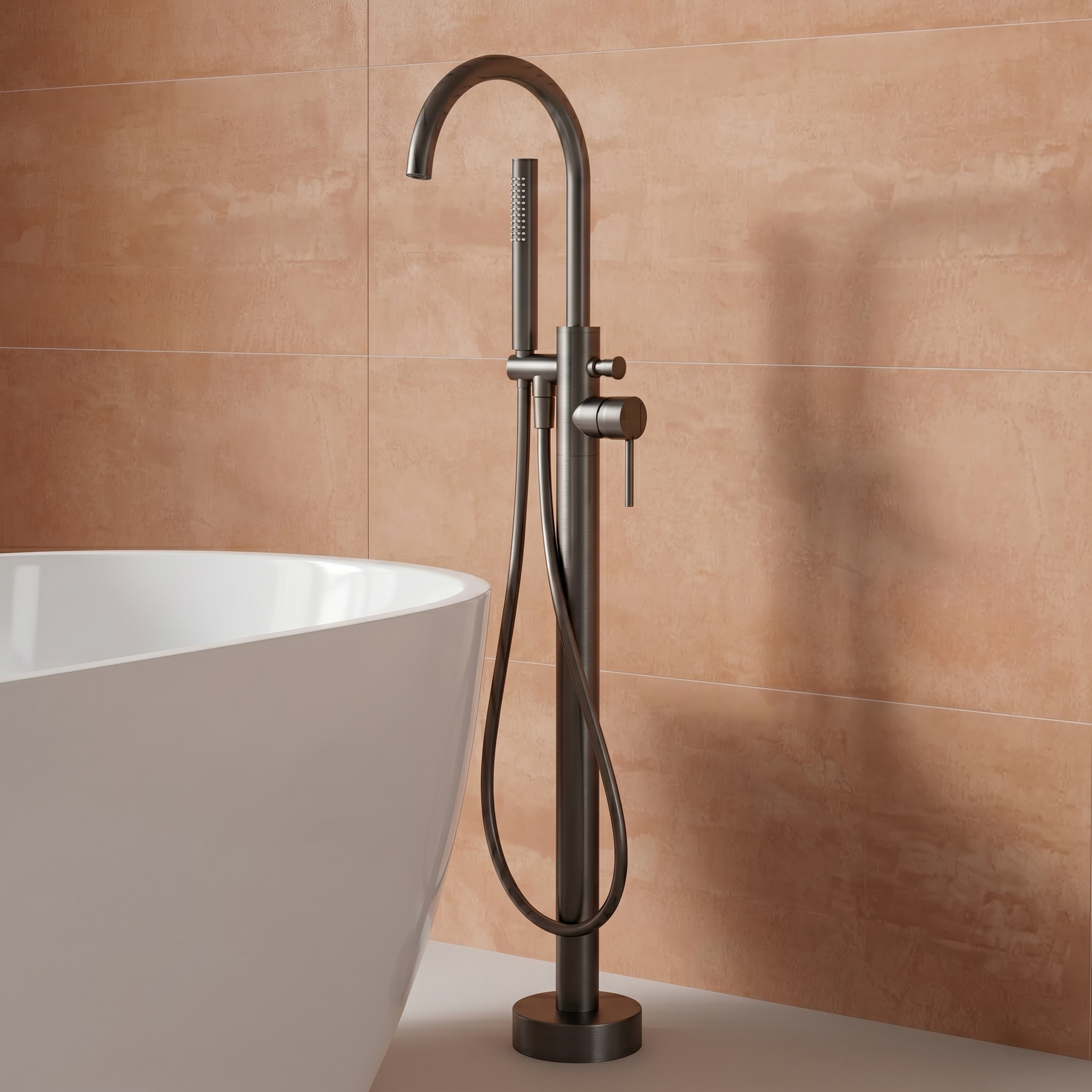 Harbour Clarity Freestanding Bath Shower Mixer Tap