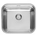 Reginox Colorado Comfort Single Bowl Stainless Steel Sink & Waste - 445 x 393mm