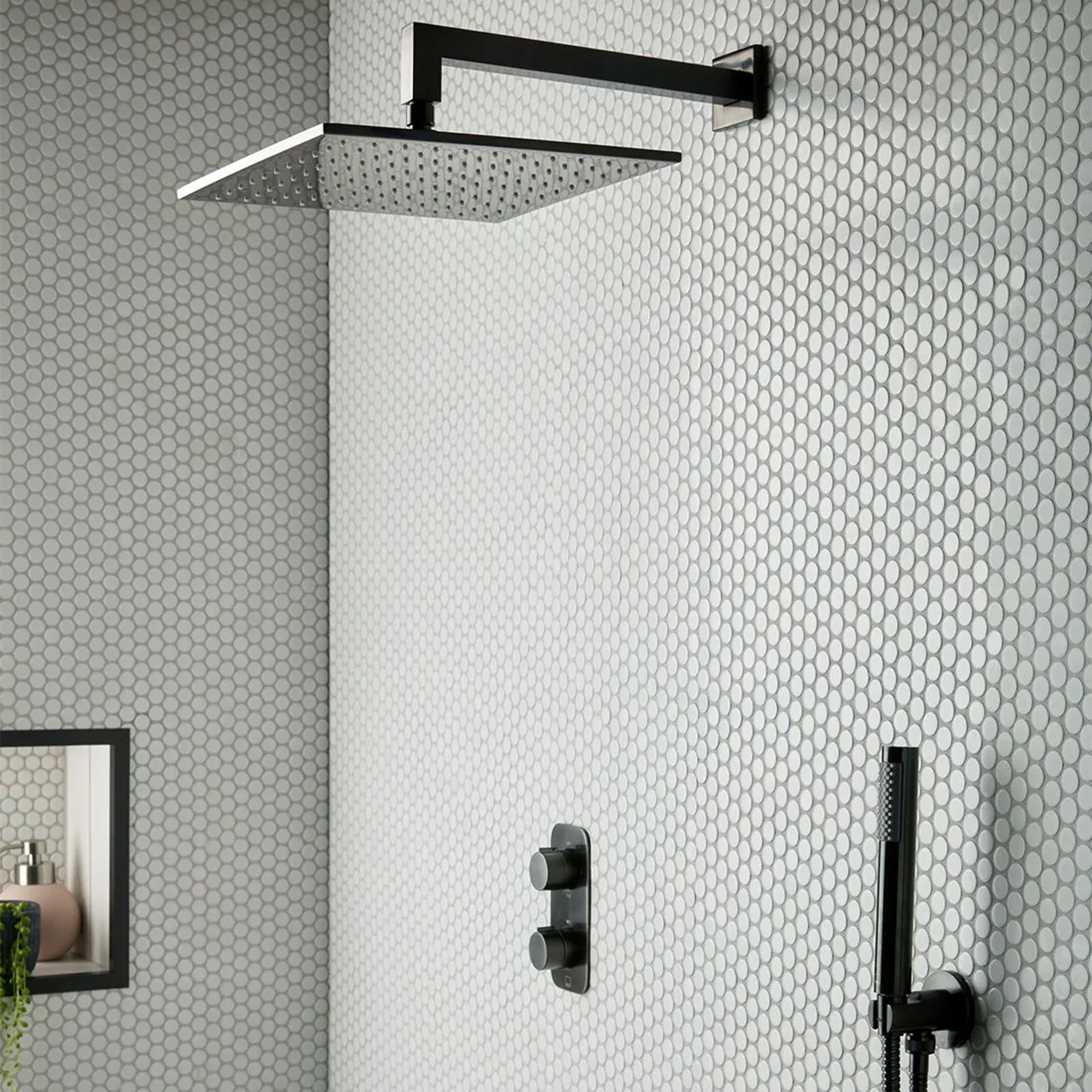 Vado Individual Slimline 300mm Square Shower Head