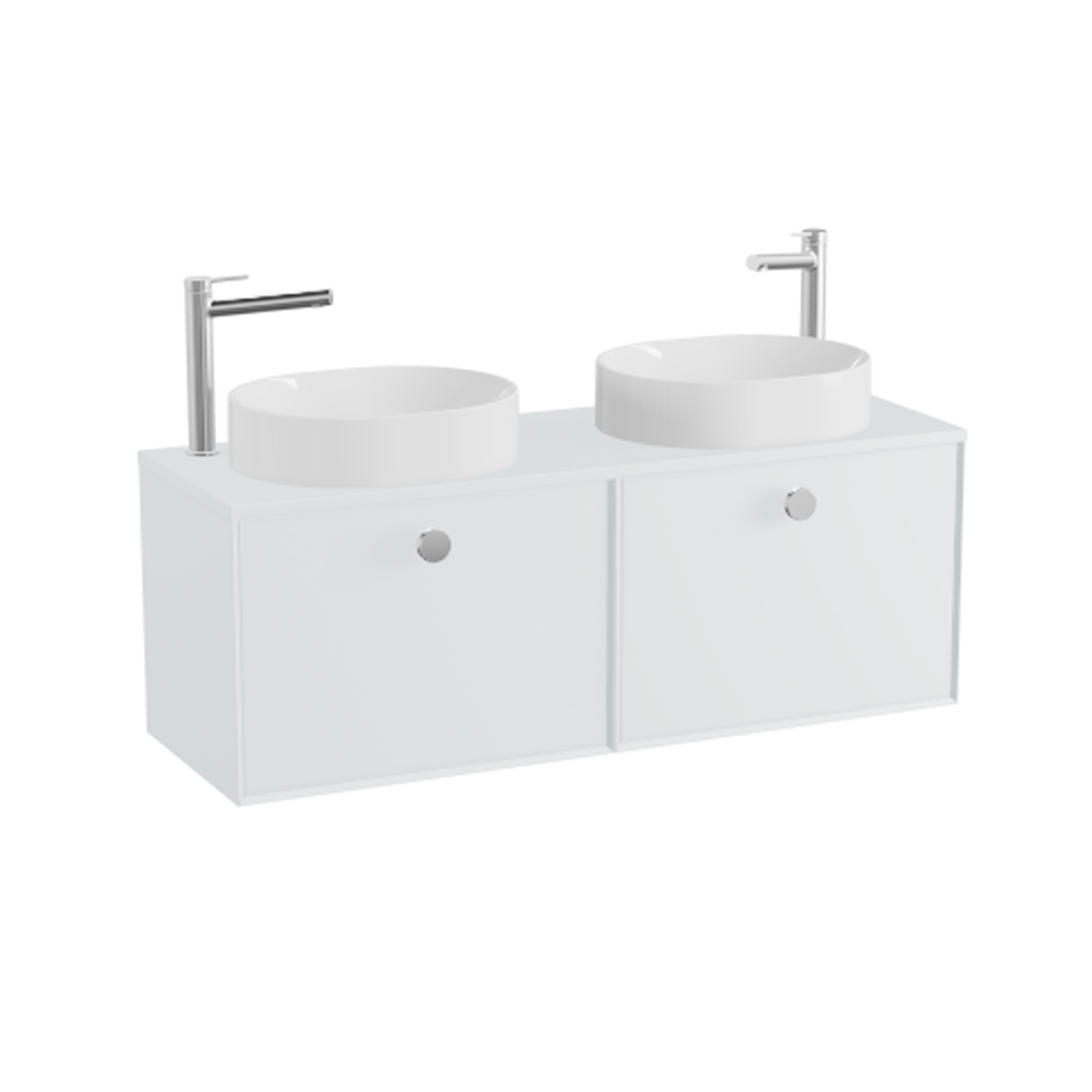 Vado Safari 1200mm Wall Hung Vanity Unit & Worktop