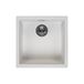 Reginox Amsterdam 40 Single Bowl Granite Composite Inset / Undermount Kitchen Sink & Waste Kit - 460 x 460mm