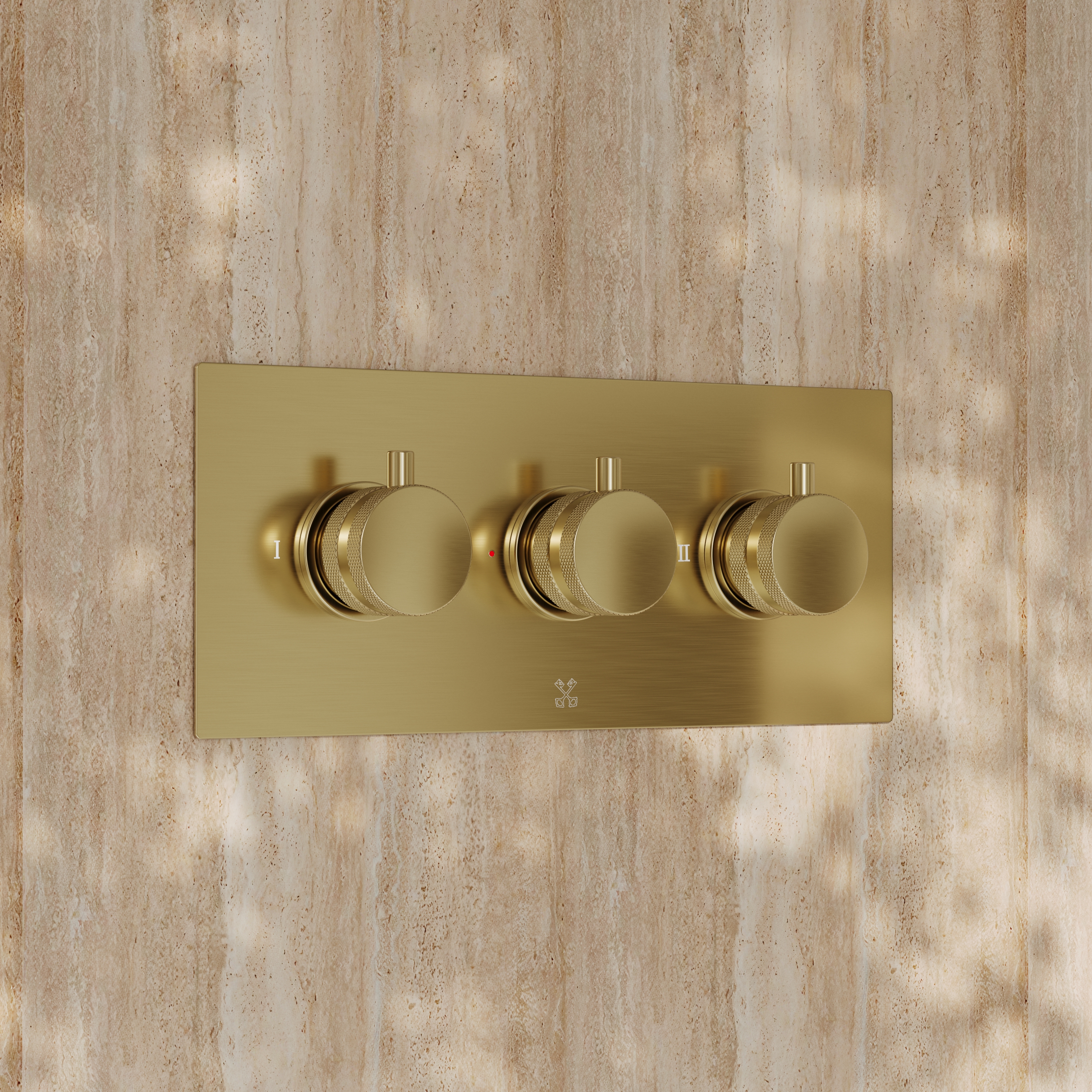 Core 3 Outlet Landscape Thermostatic Concealed Shower Valve