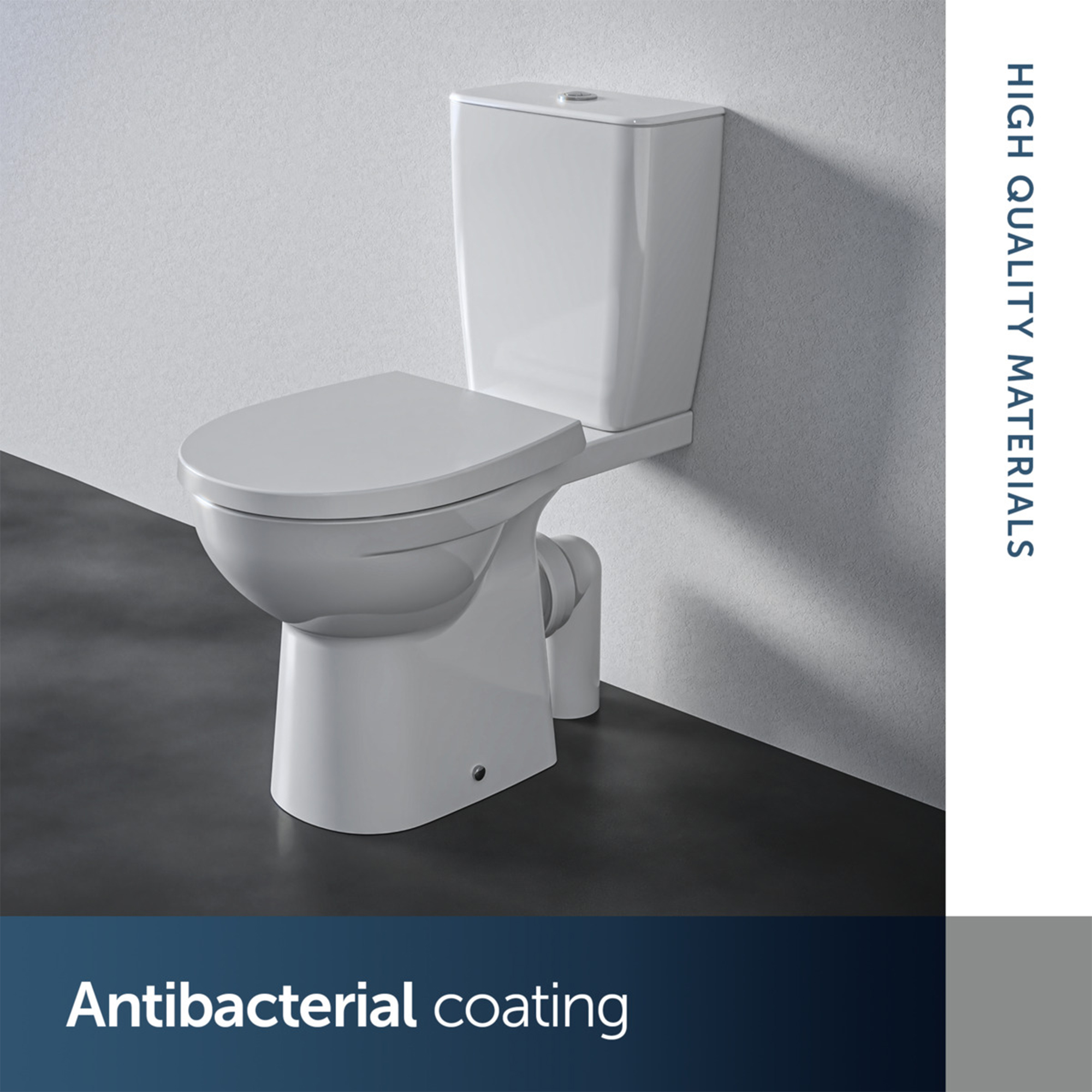Ideal Standard Universal Wrap Over Soft Close Toilet Seat