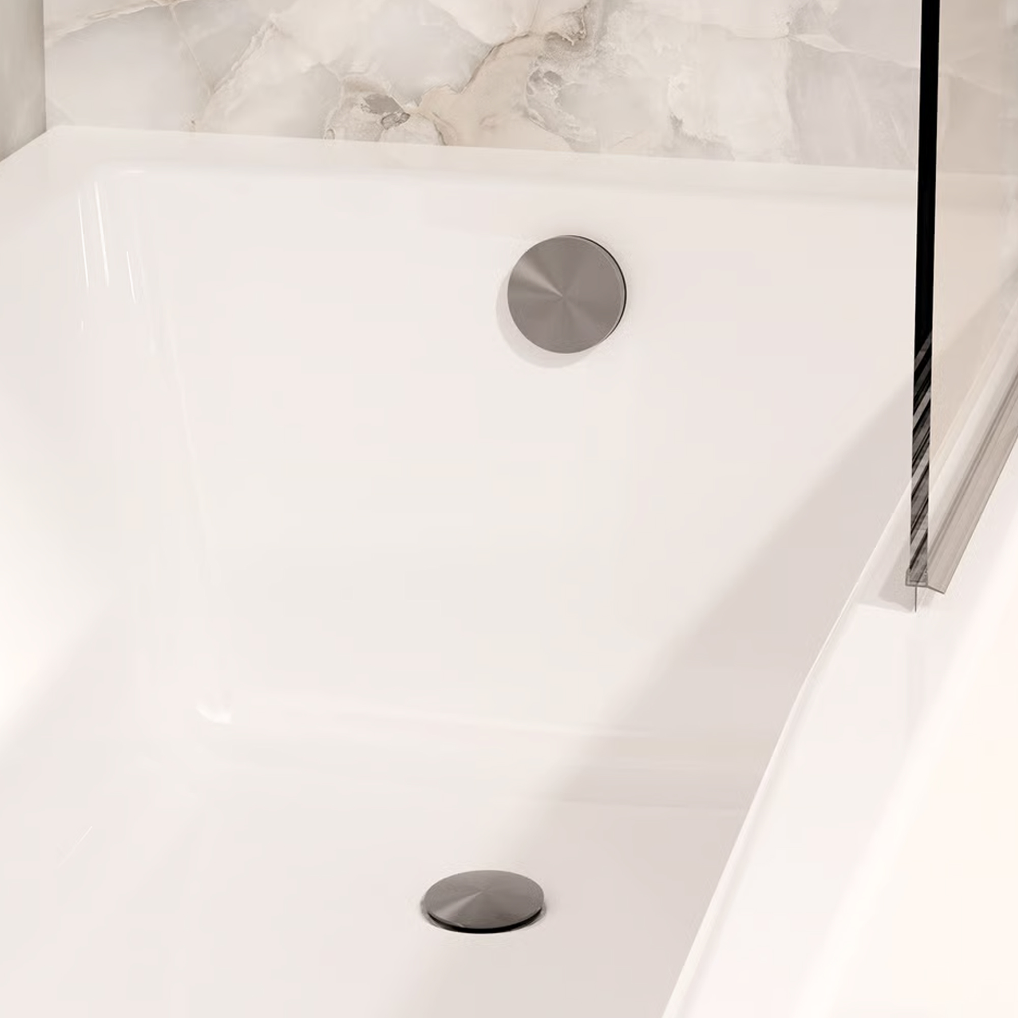 Crosswater 3ONE6 Stainless Steel Bath Click Clack Waste