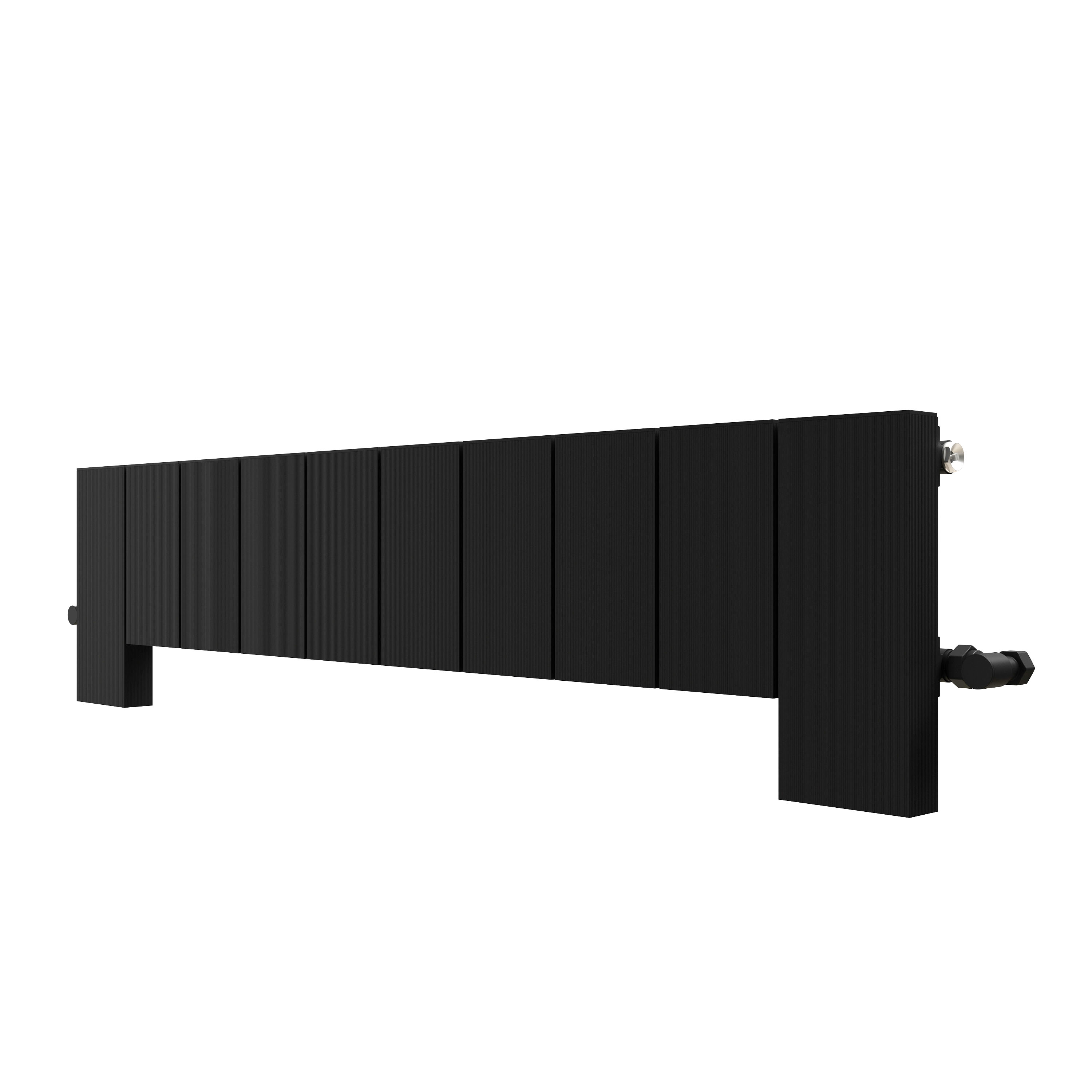 Carisa Elvino Floorstanding Panel Designer Aluminium Radiator