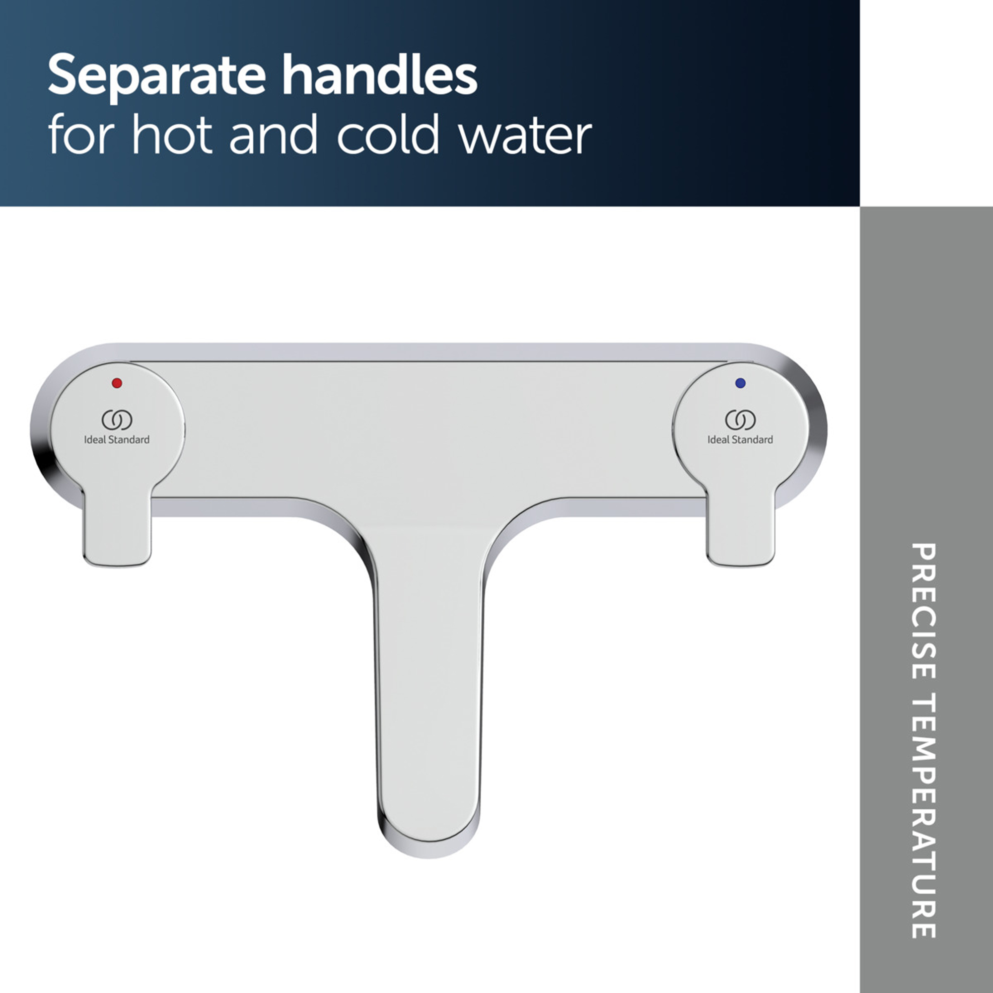 Ideal Standard Calista Deck Mounted Bath Filler