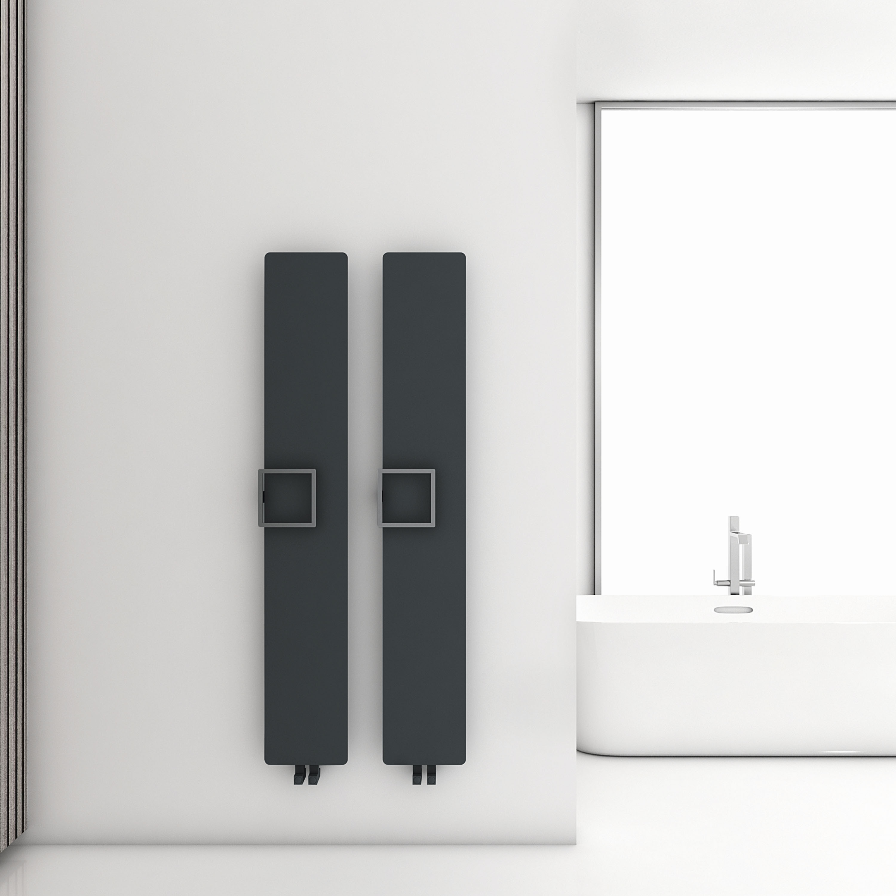 Carisa Q Type Radiator Towel Holder