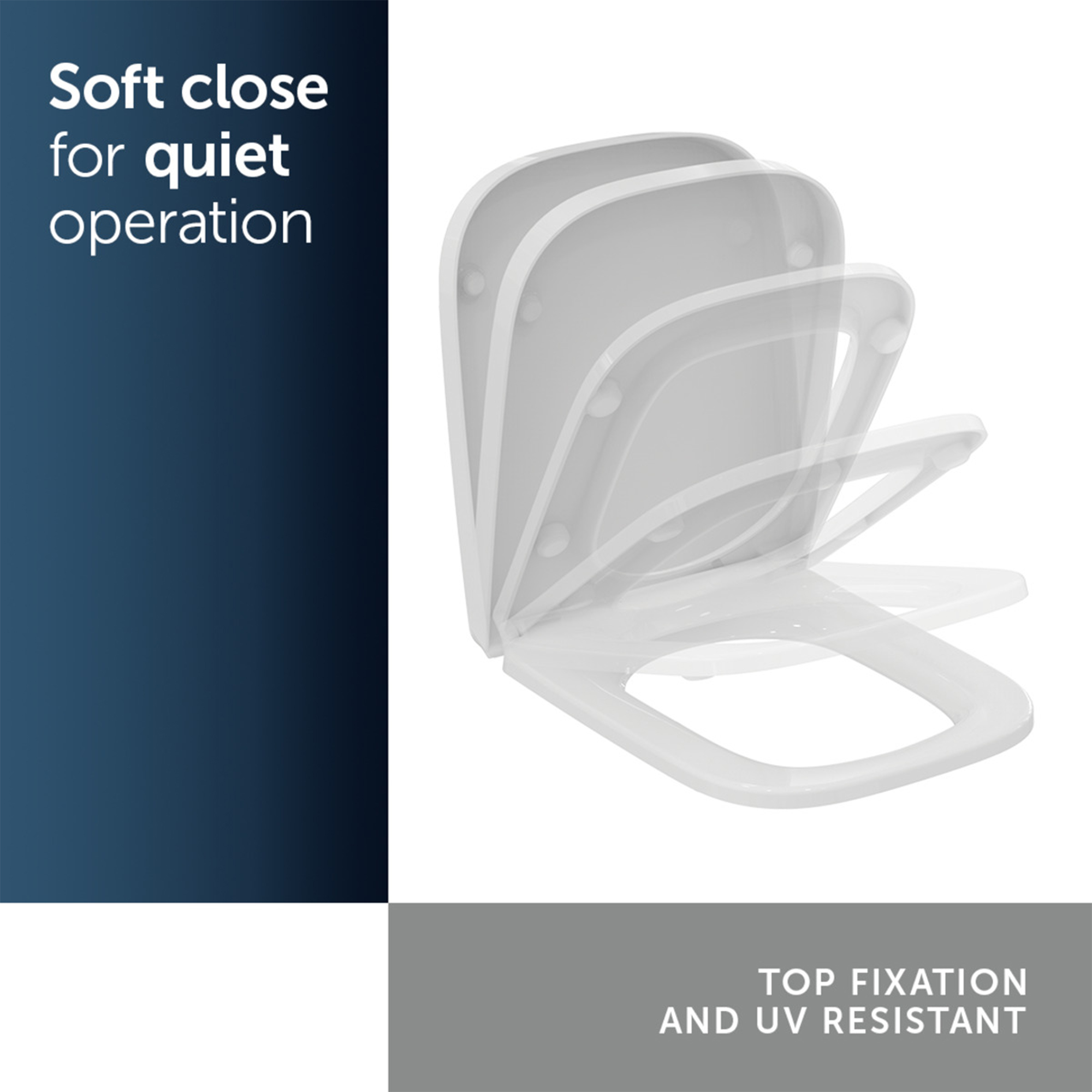 Ideal Standard i.life A Wrap Over Soft Close Toilet Seat
