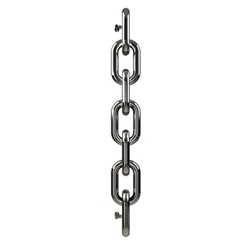 Chain Link Radiator Carisa Link Vertical Stainless Steel Designer Radiator | Tap Warehouse