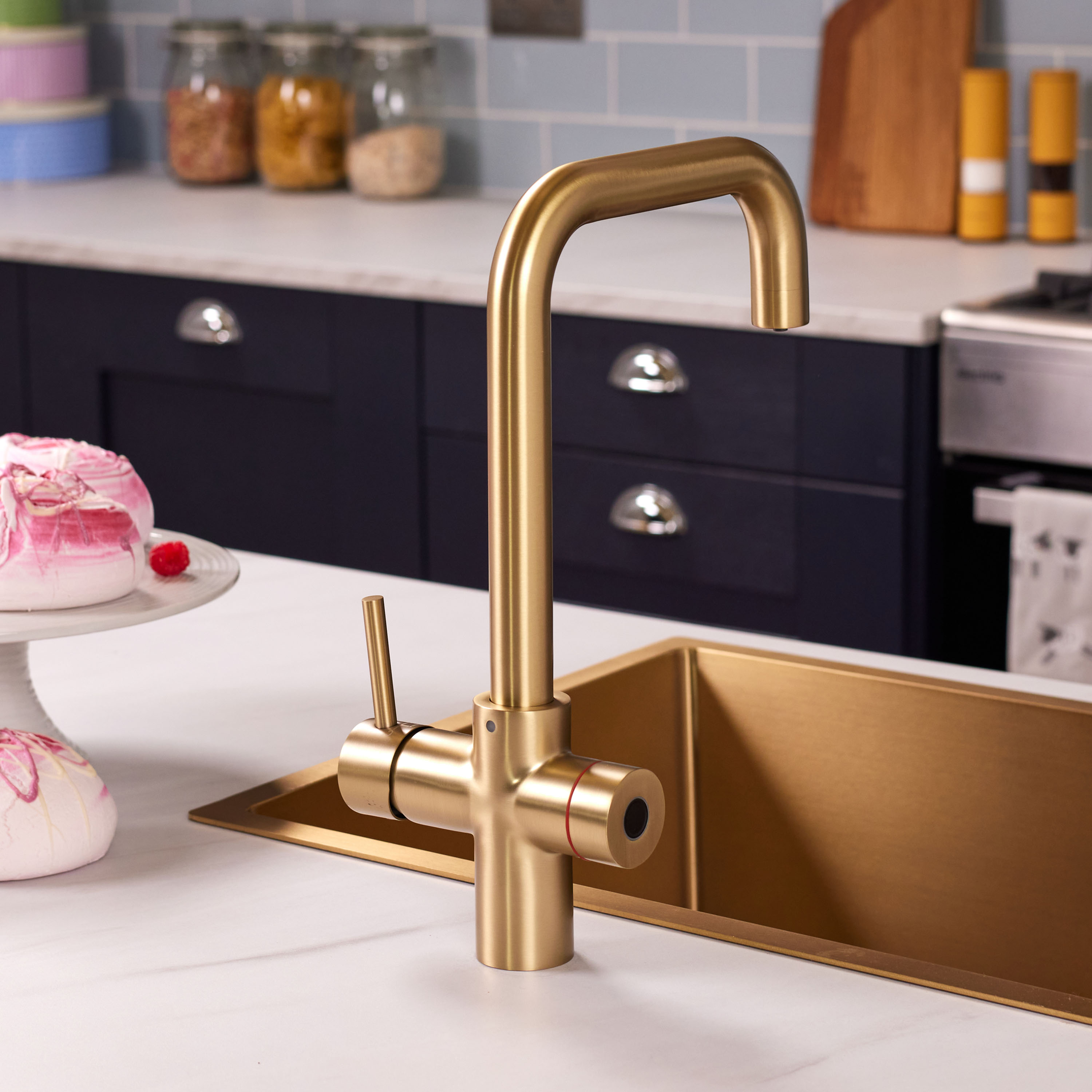 Vellamo Biometric 4-in-1 Fingerprint Instant Boiling Water Tap with WRAS-Approved Boiler & Filter