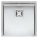 Reginox Texas Single Bowl Undermount or Inset Stainless Steel Kitchen Sink & Waste - 440 x 440mm