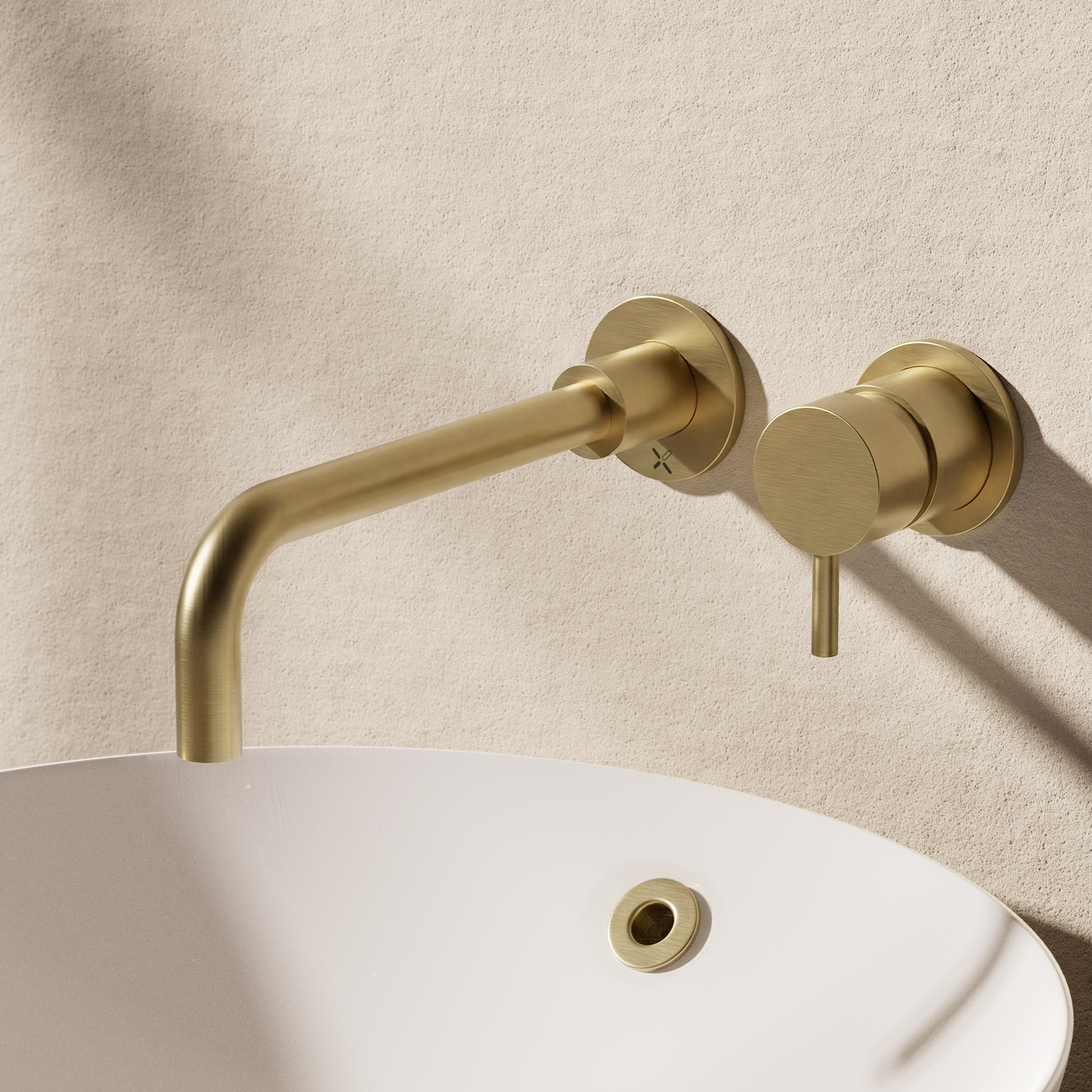 Crosswater MPRO Wall Mounted Basin Mixer Tap