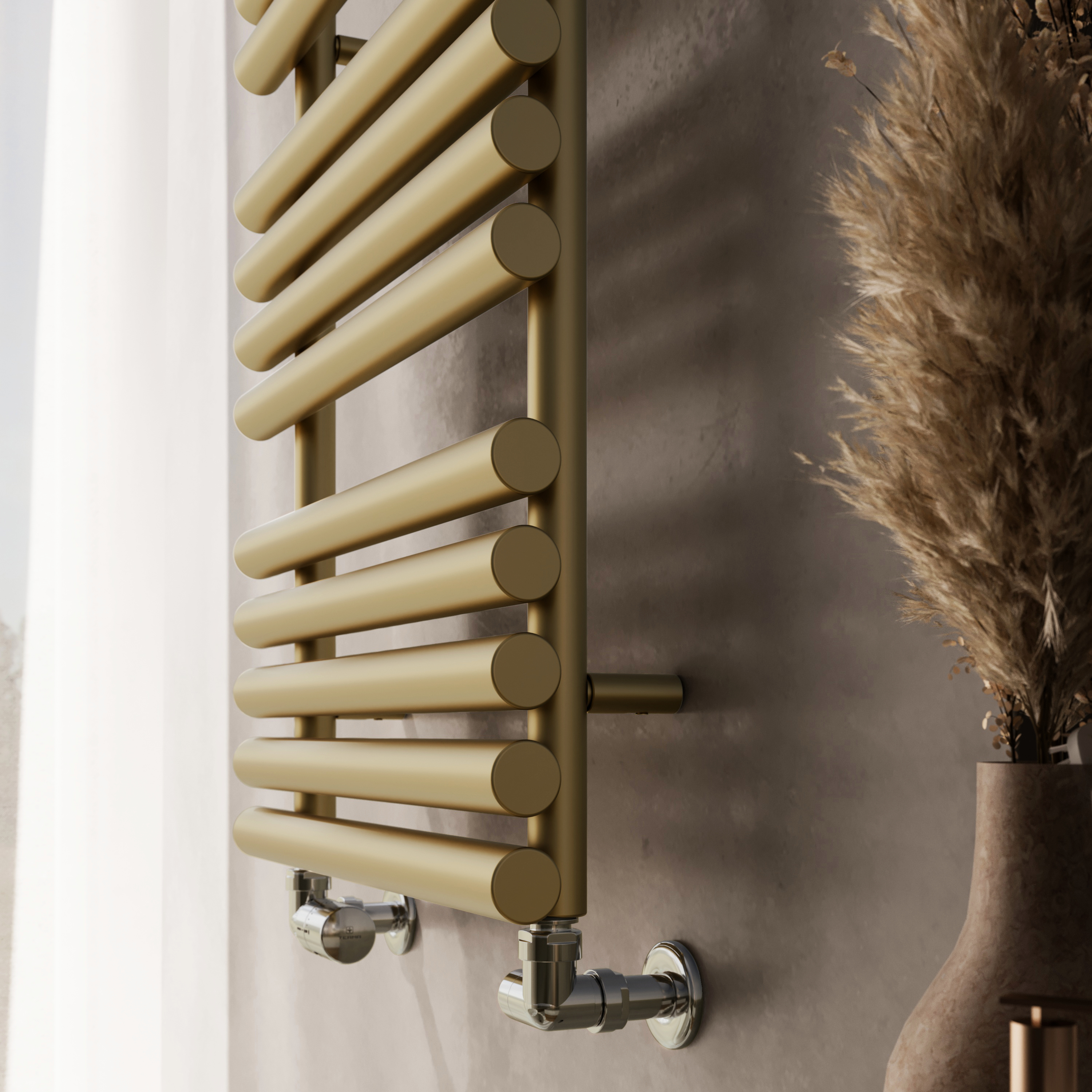 Terma Rolo Ladder Heated Towel Radiator