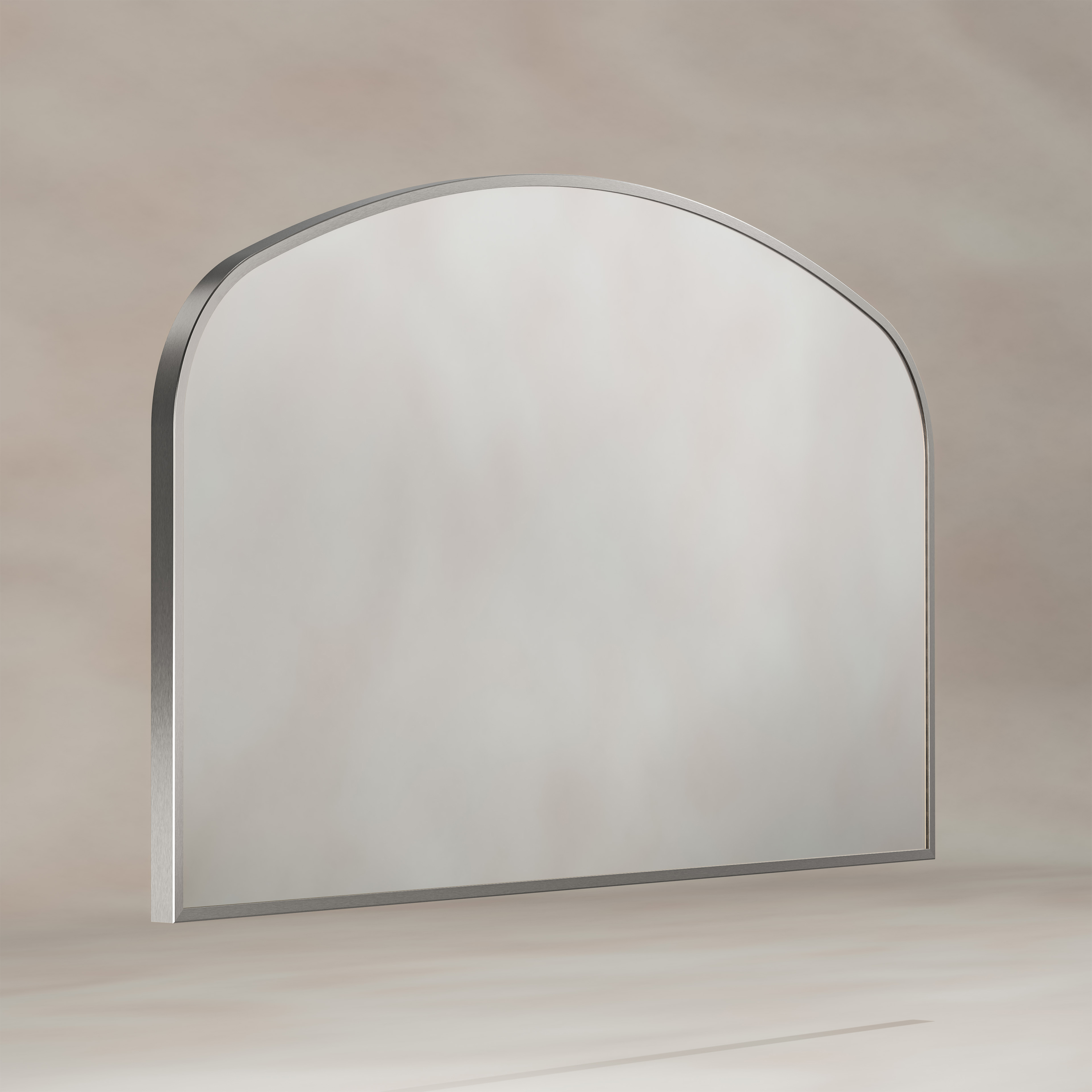 Origins Living Delphine Overmantle Arched Mirror - 1200 x 700mm