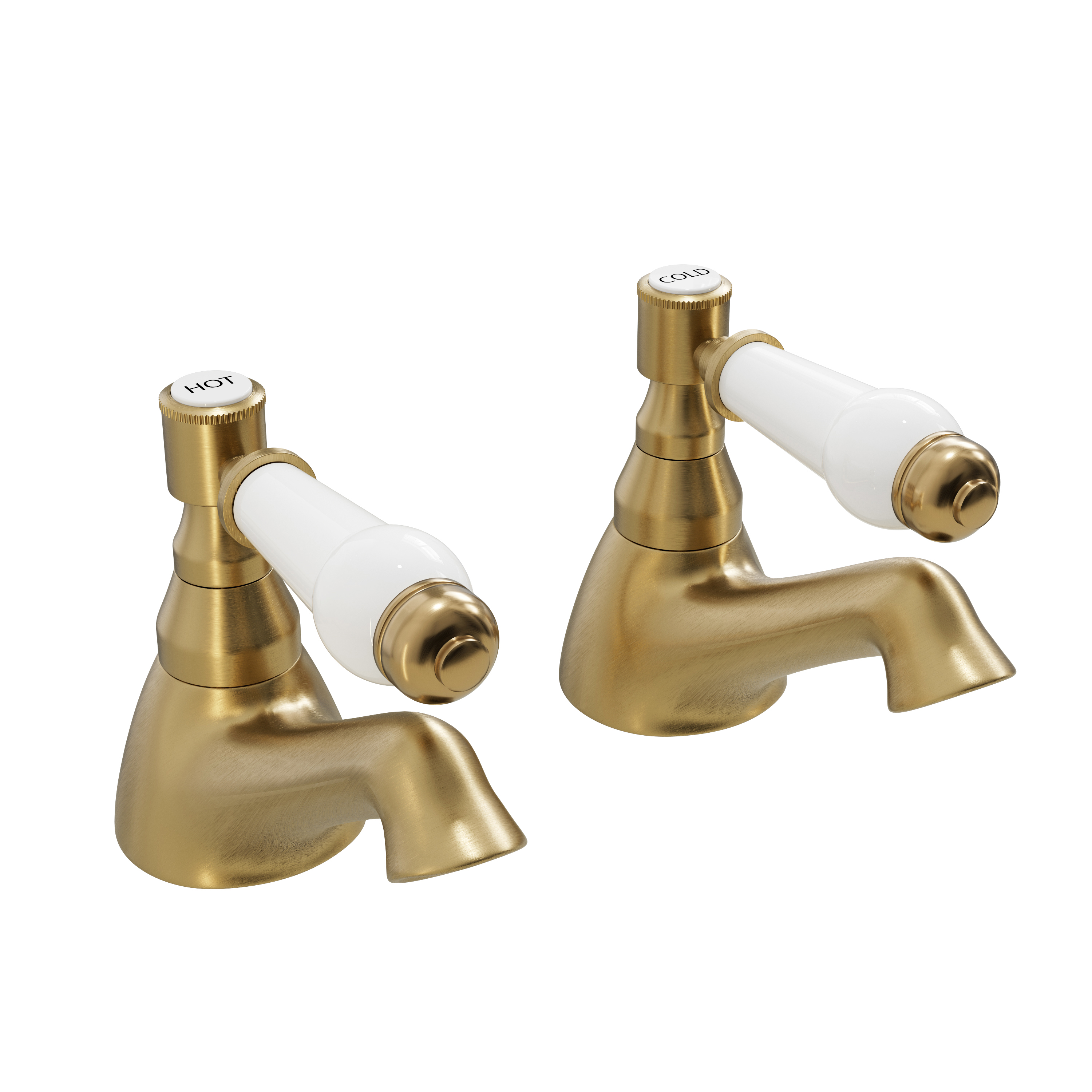 Butler & Rose Eliza Lever Basin Pillar Taps