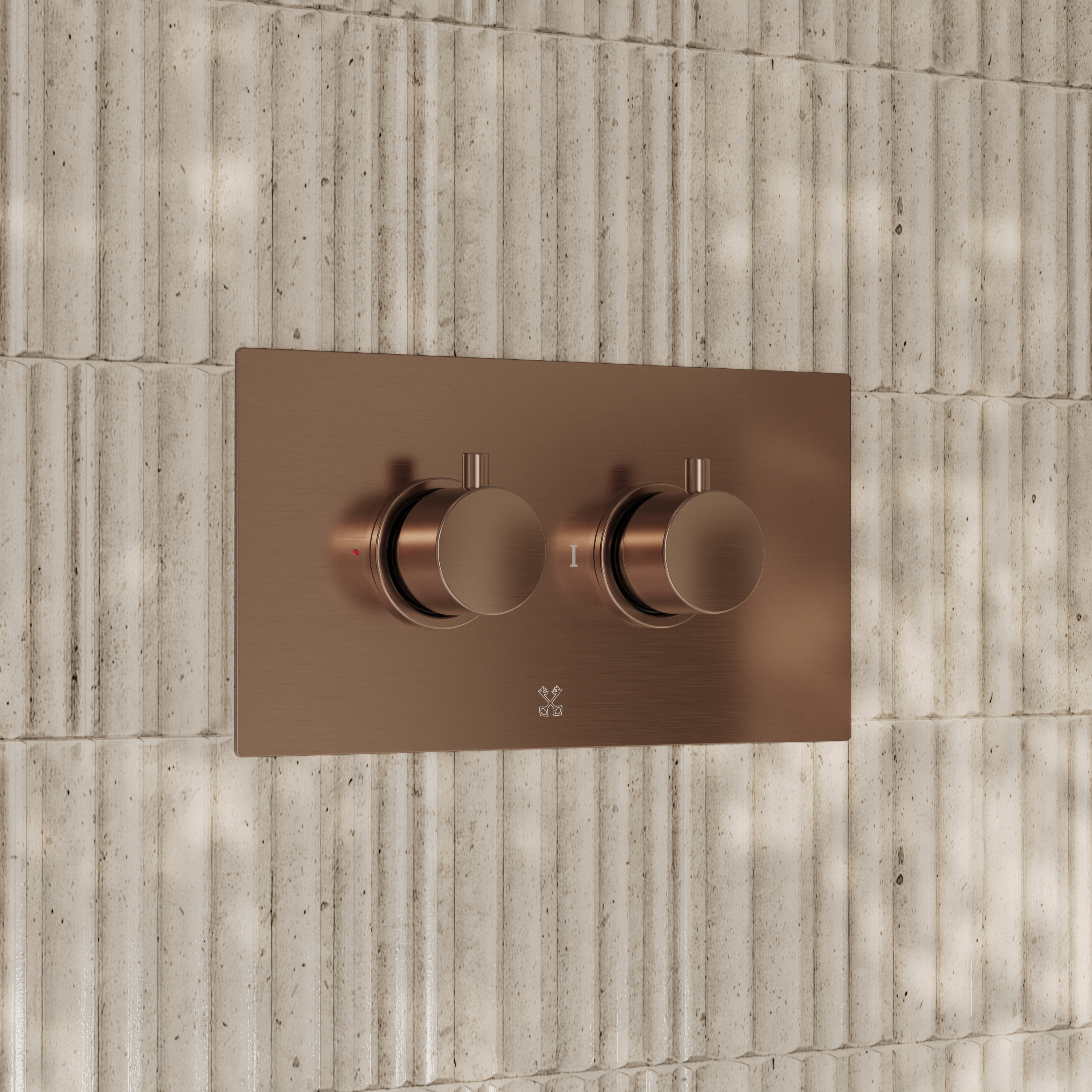 Core 1 Outlet Landscape Thermostatic Concealed Shower Valve