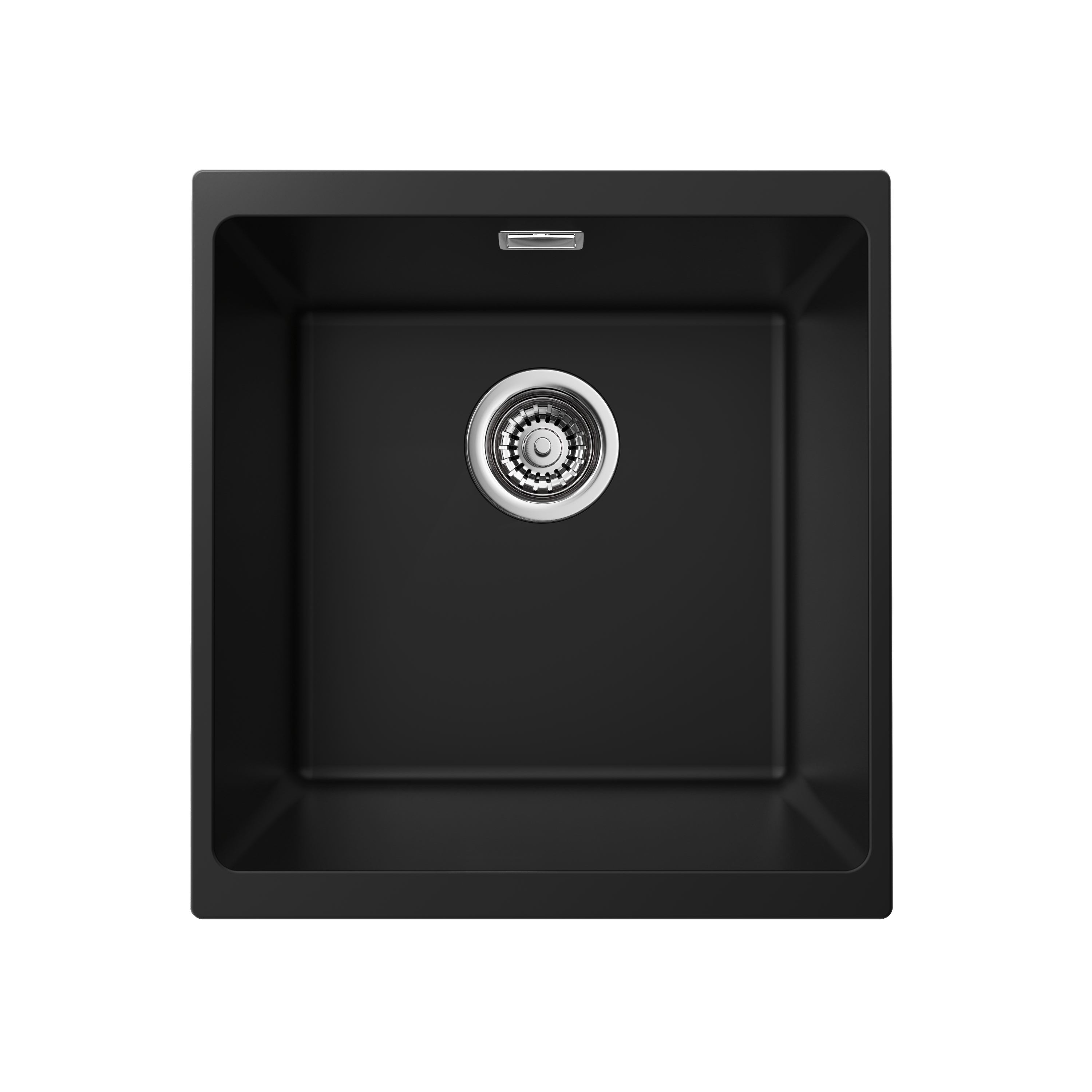 Vellamo Terra 1 Bowl Granite Composite Inset or Undermount Kitchen Sink & Waste - 430 x 460mm