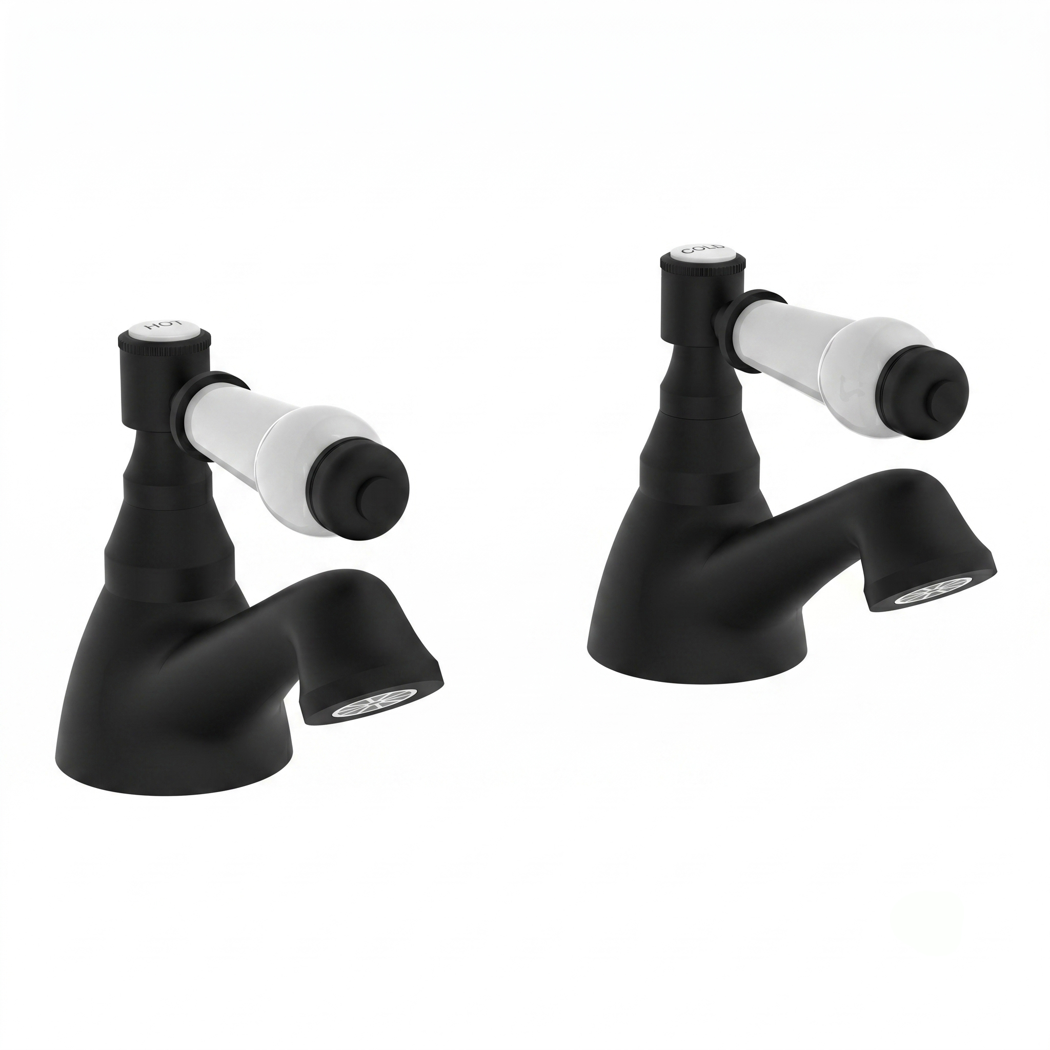 Butler & Rose Eliza Lever Bath Pillar Taps