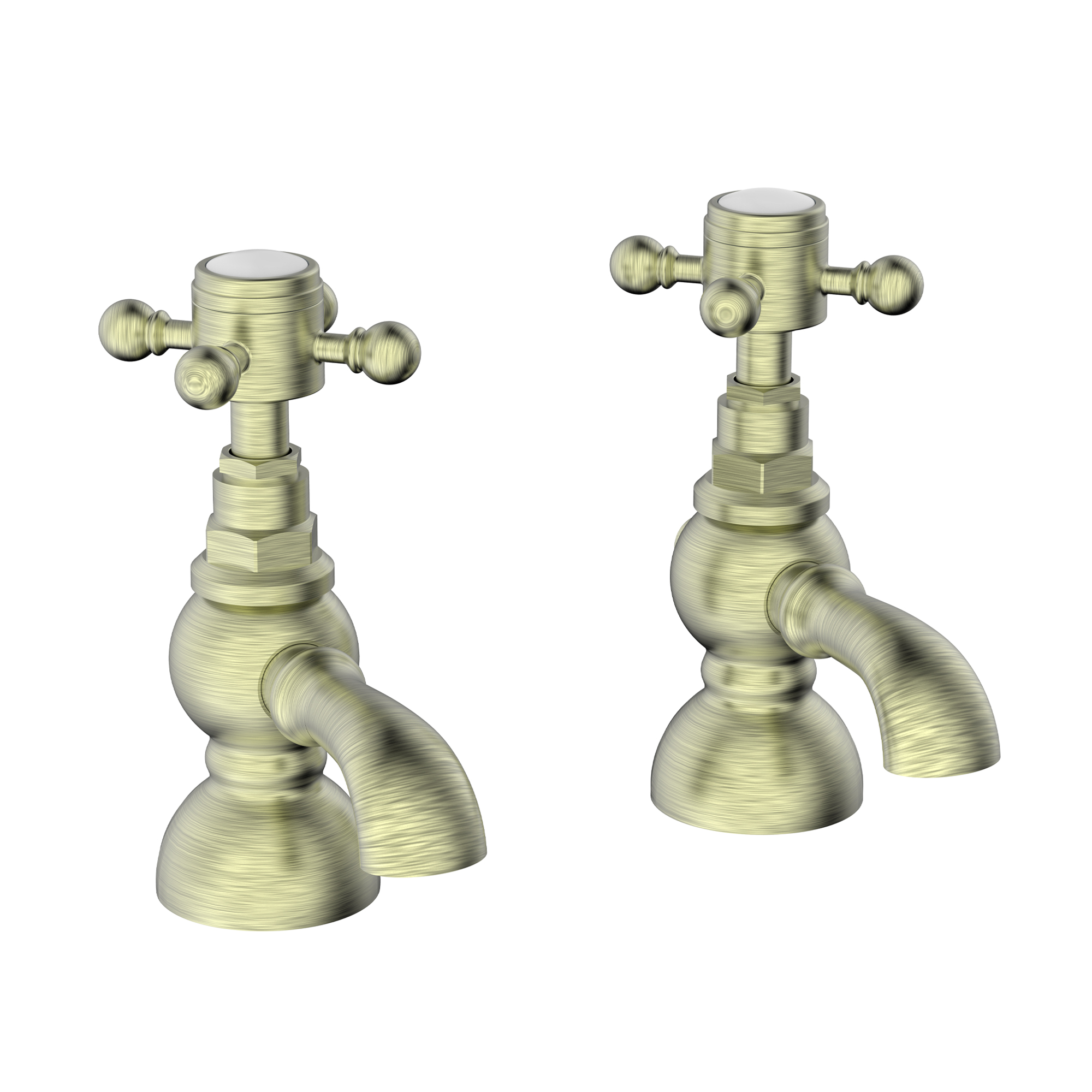 Butler & Rose Eliza Crosshead Basin Pillar Taps