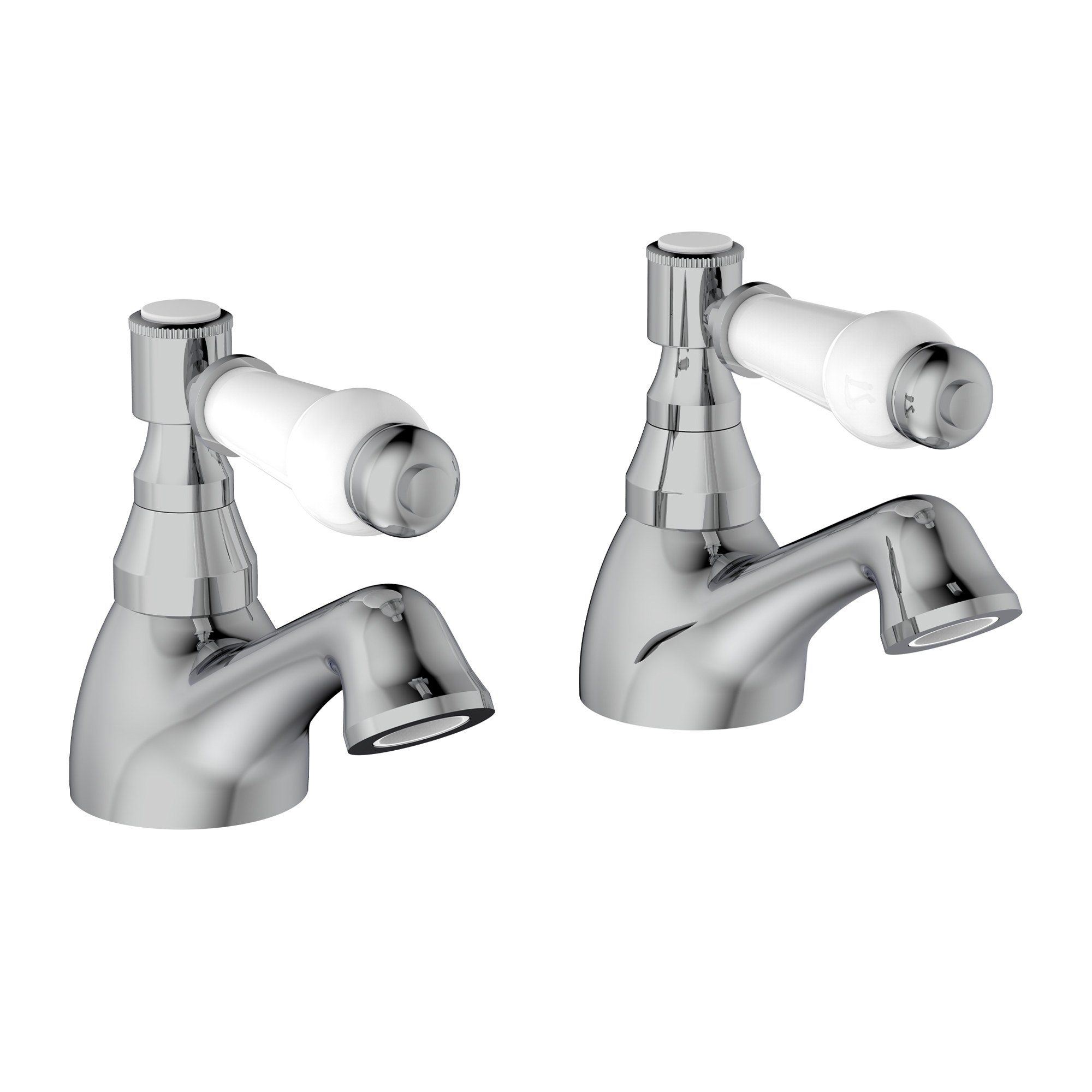 Butler & Rose Eliza Lever Basin Pillar Taps