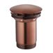 Flova Liberty 3 Hole Basin Mixer with Clicker Waste - Oil Rubbed Bronze