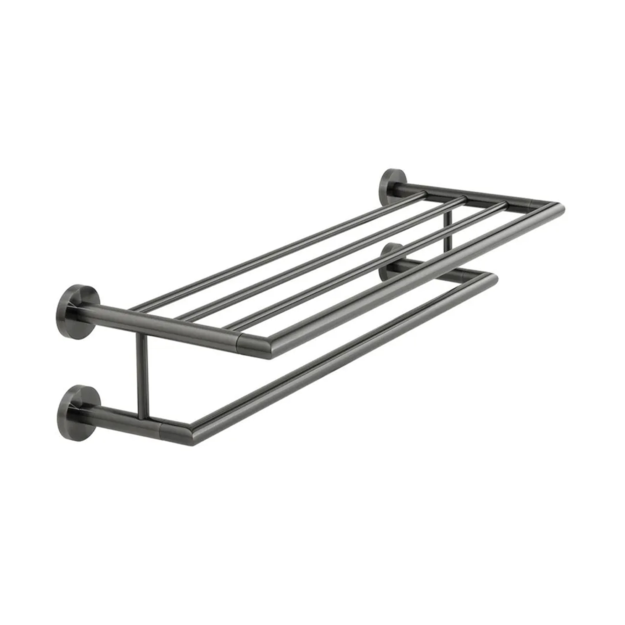 Vado Individual Spa 600mm Towel Shelf with Rail
