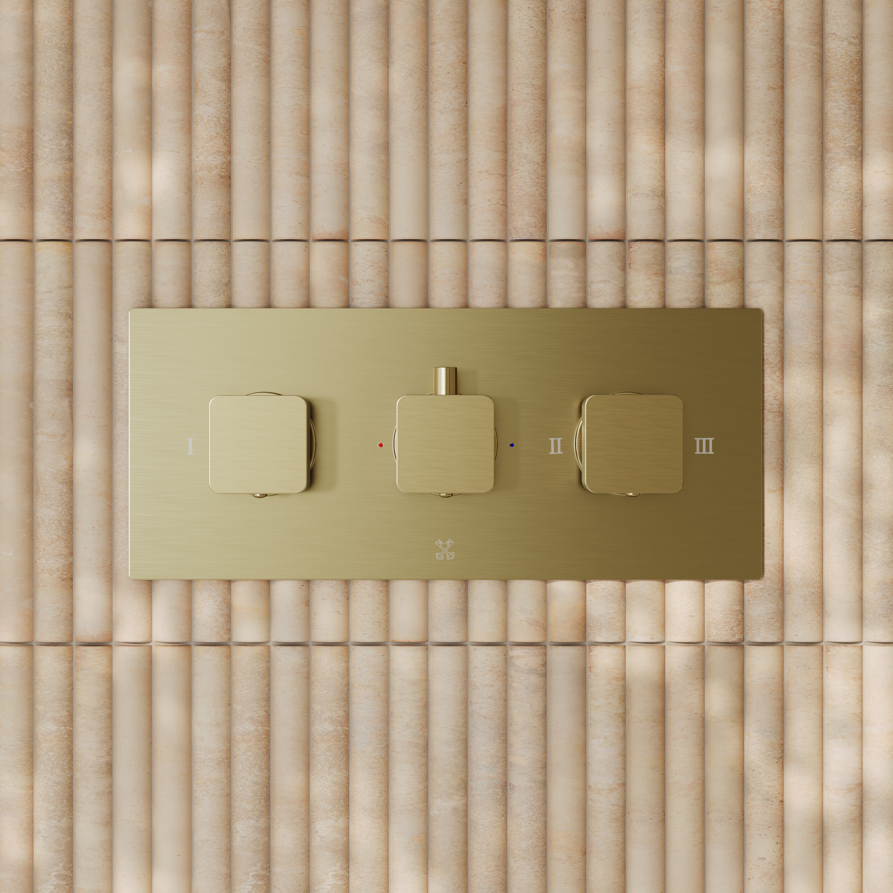 Core 3 Outlet Landscape Thermostatic Concealed Shower Valve