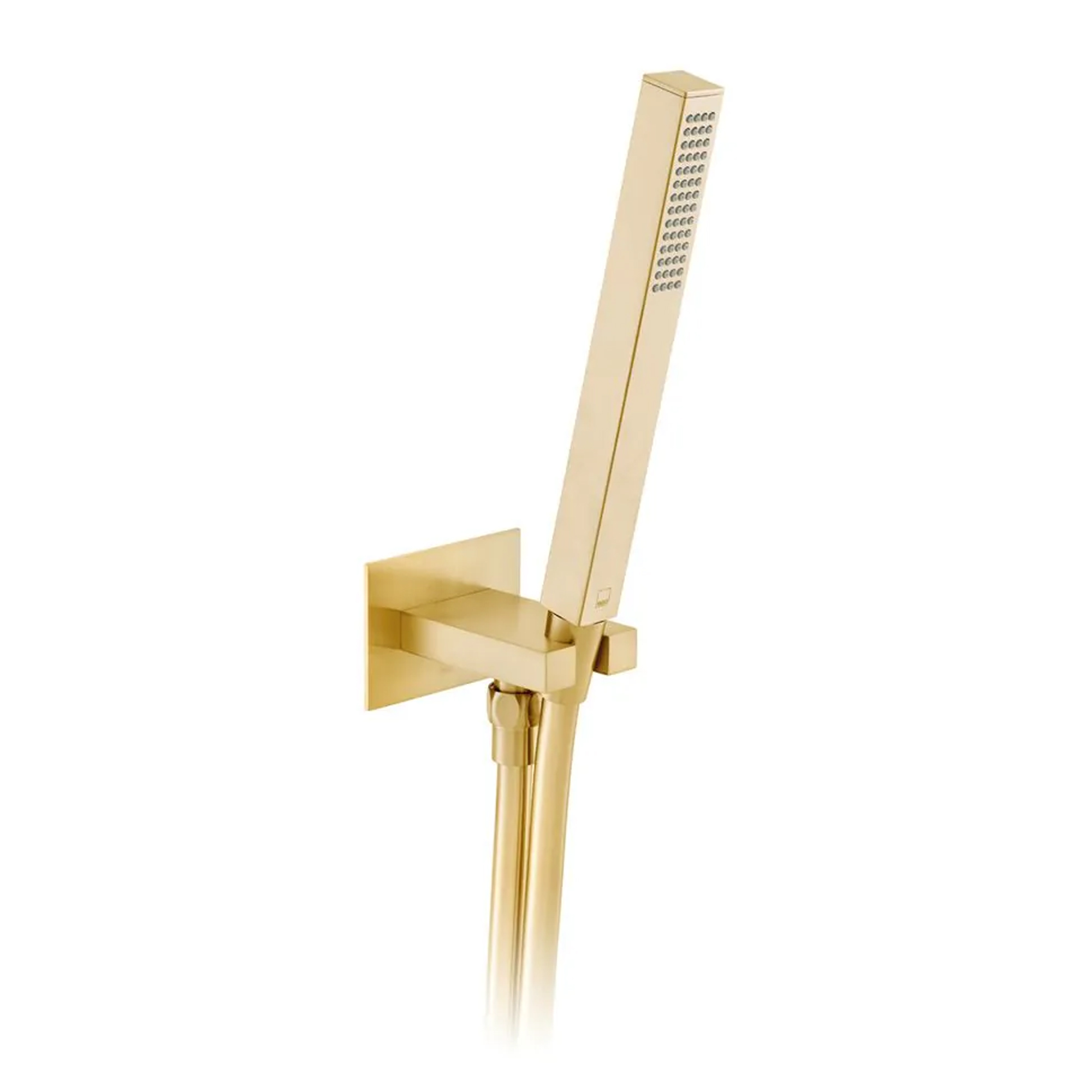 Vado Individual Square Shower Handset with Integrated Outlet & Holder