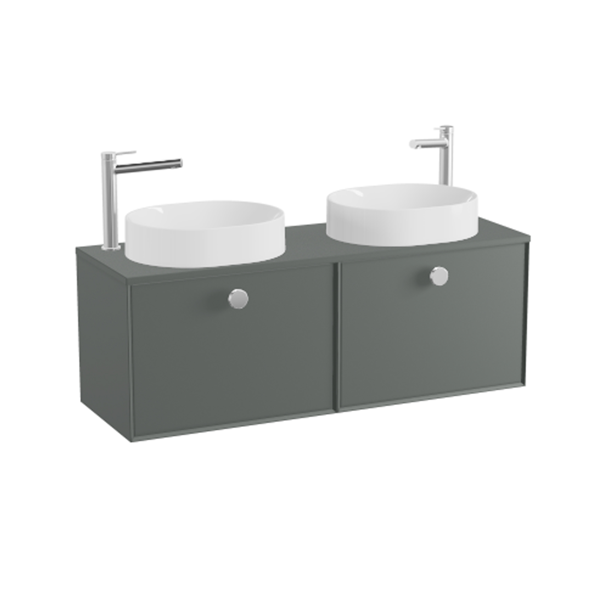 Vado Safari 1200mm Wall Hung Vanity Unit & Worktop