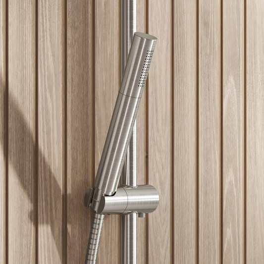 Core Exposed Thermostatic Rigid Riser Shower Kit | Tap Warehouse