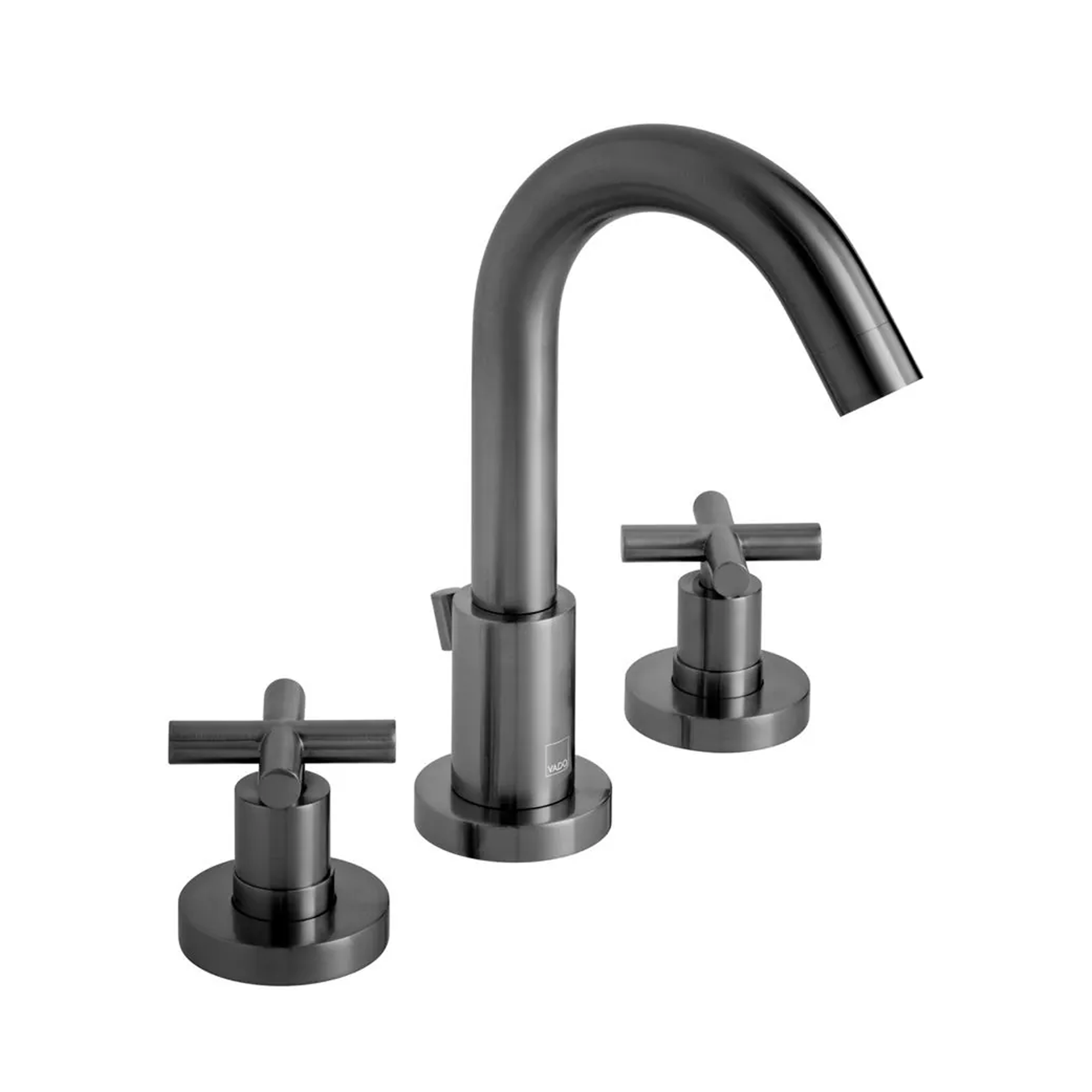 Vado Individual Elements 3 Hole Deck Mounted Basin Mixer Tap with Pop-Up Waste