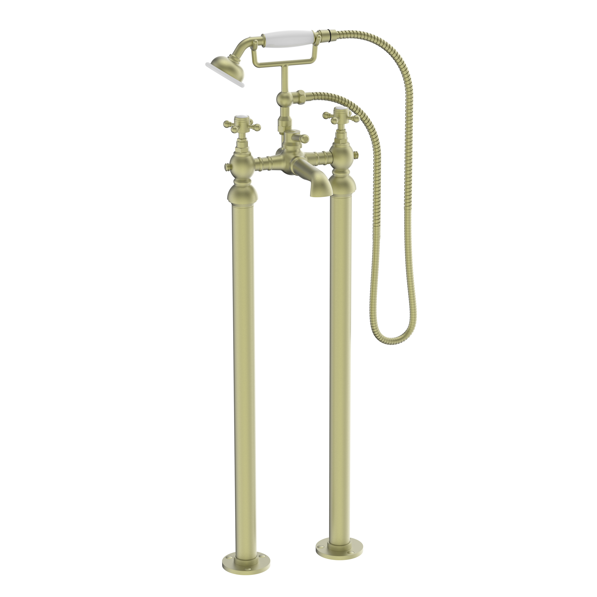 Butler & Rose Eliza Crosshead Freestanding Bath Shower Mixer Tap