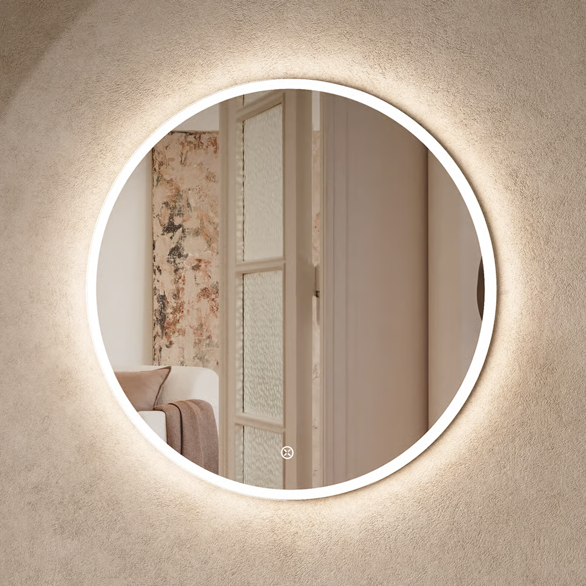 Crosswater Infinity Illuminated Mirror with Colour Change LEDs