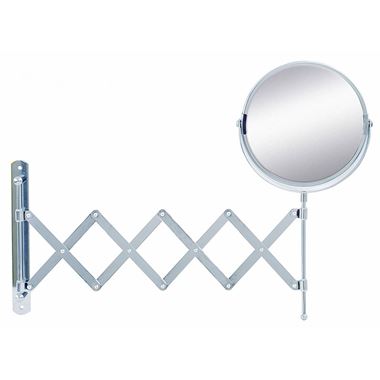 Bathroom Origins Reversible & Extendable Magnifying Wall Mirror