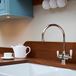 Perrin & Rowe Polaris C Spout 3-in-1 Instant Hot Water Mixer Tap - Pewter