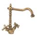 Tre Mercati French Classic Traditional Mono Sink Mixer - Antique Brass