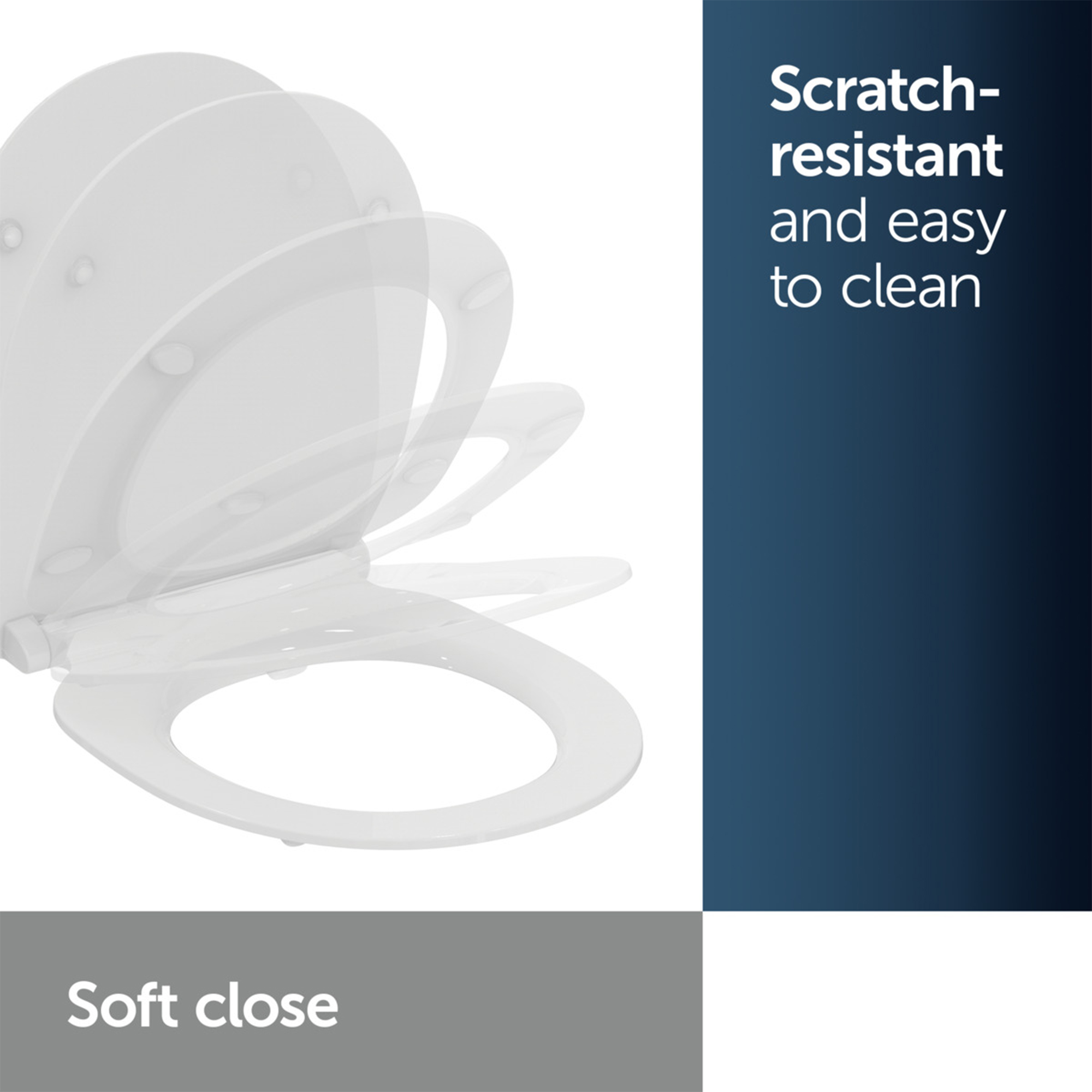 Ideal Standard Universal Slim Soft Close Toilet Seat