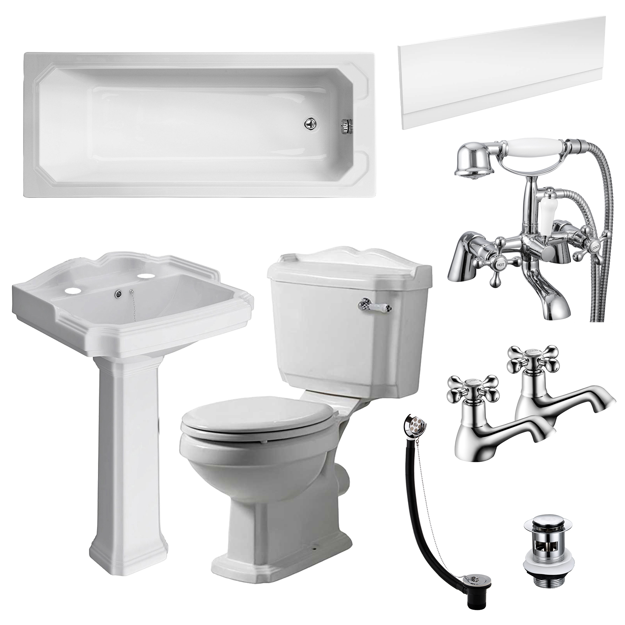 Butler & Rose Winston Complete Traditional Bathroom Suite