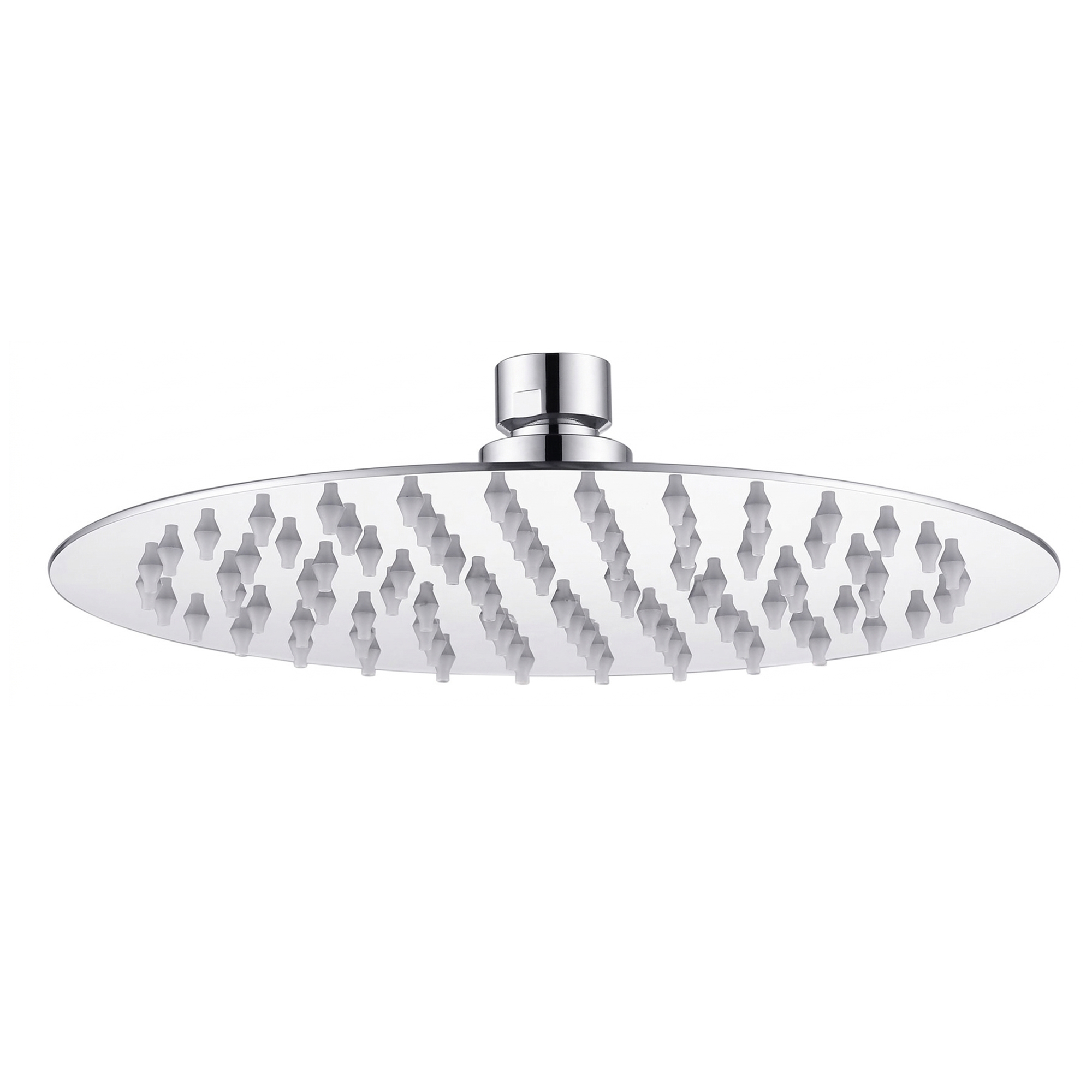 Vellamo Thin Round Fixed Shower Head - 200mm