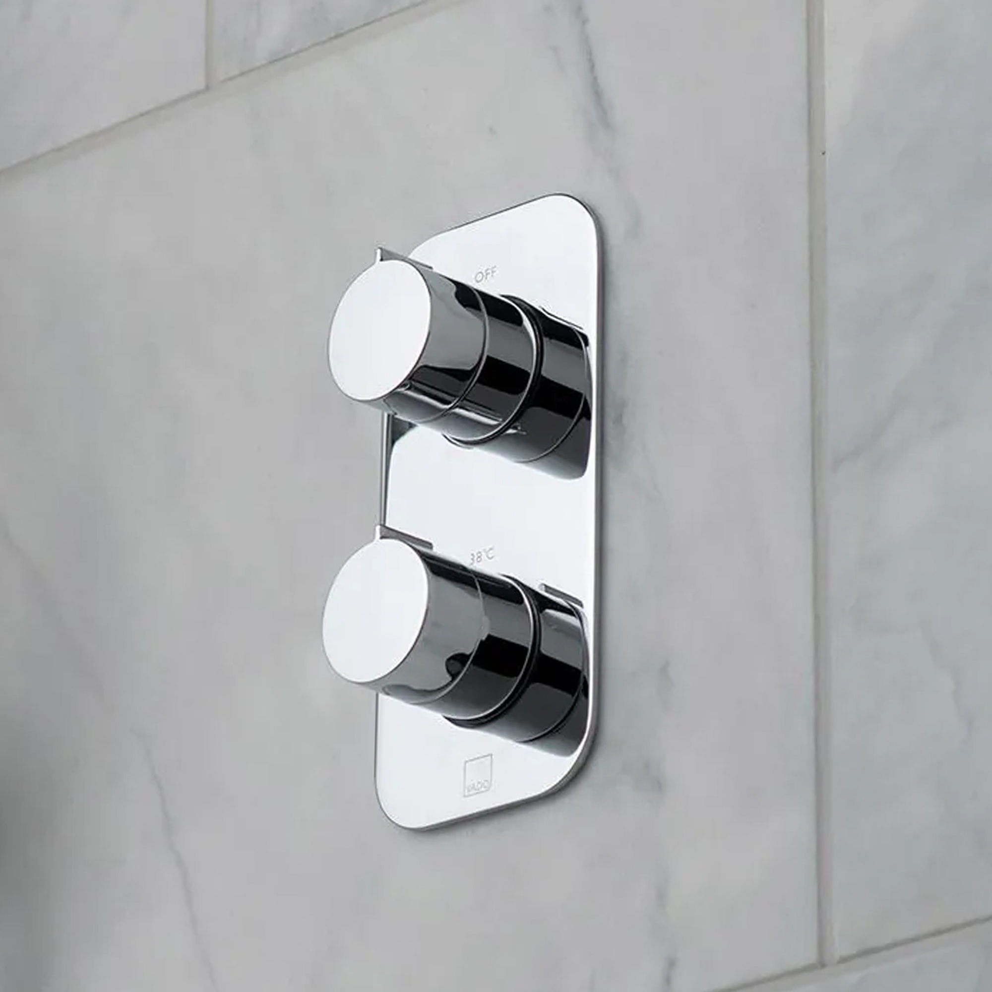 Vado Tablet Altitude Vertical 1 Outlet Concealed Thermostatic Shower Valve