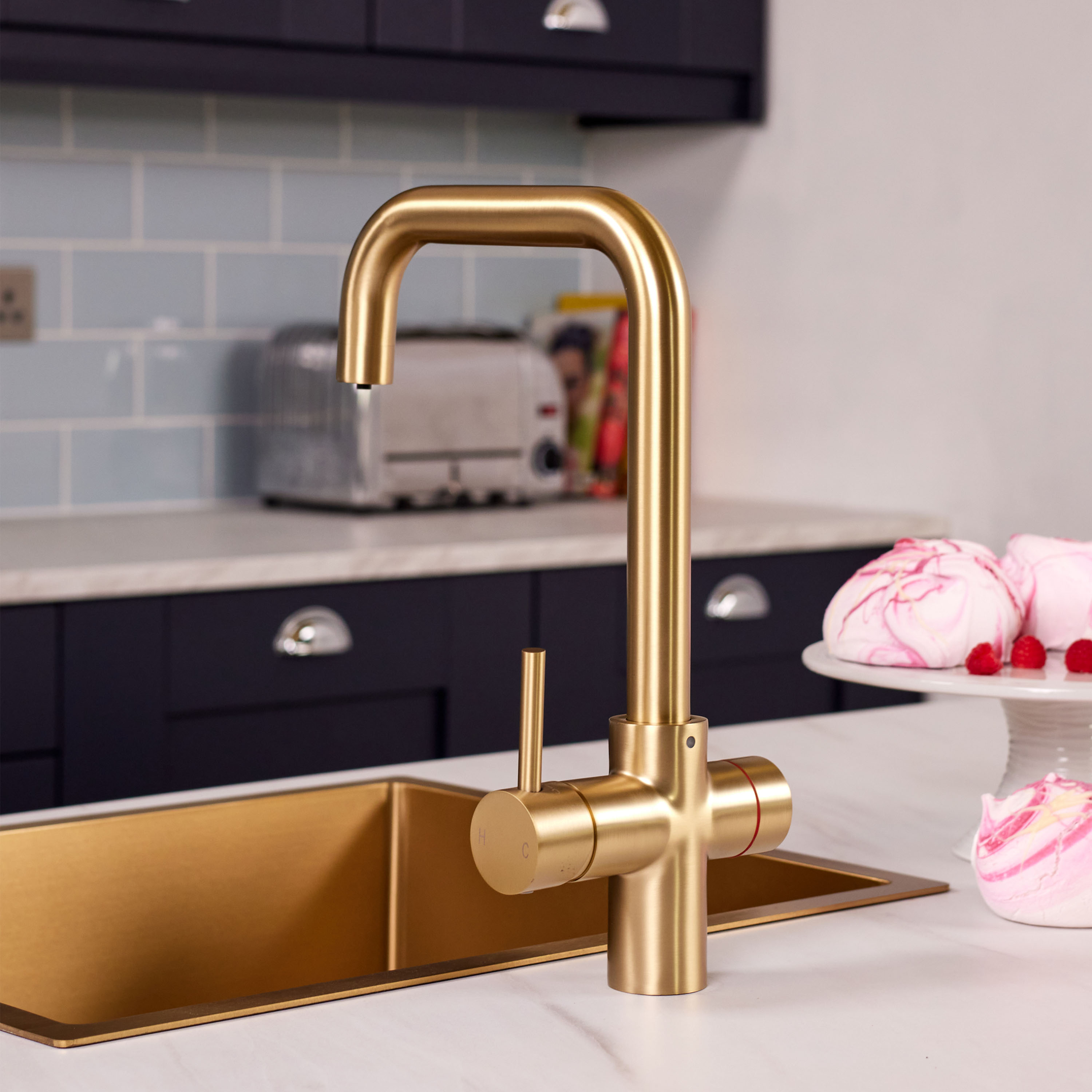 Vellamo Biometric 4-in-1 Fingerprint Instant Boiling Water Tap with WRAS-Approved Boiler & Filter