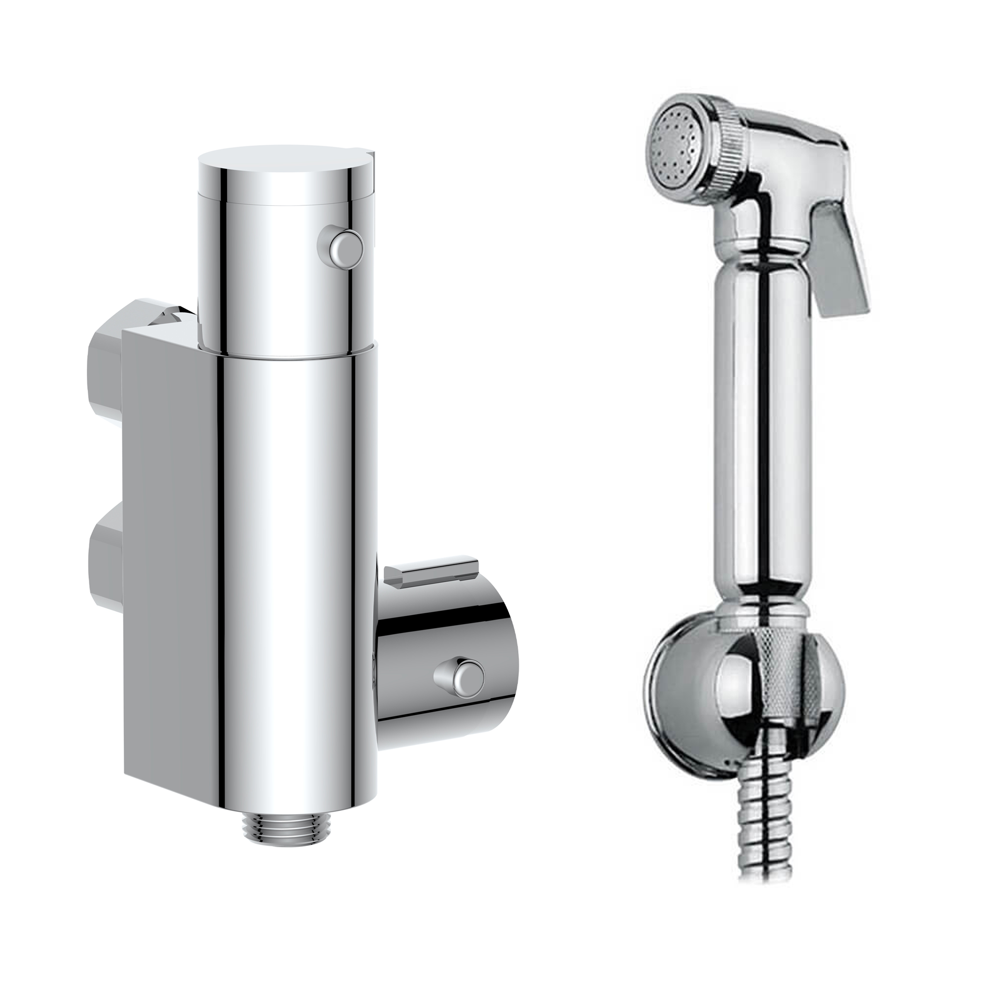 Vellamo Thermostatic Luxury Douche Kit Package Deal