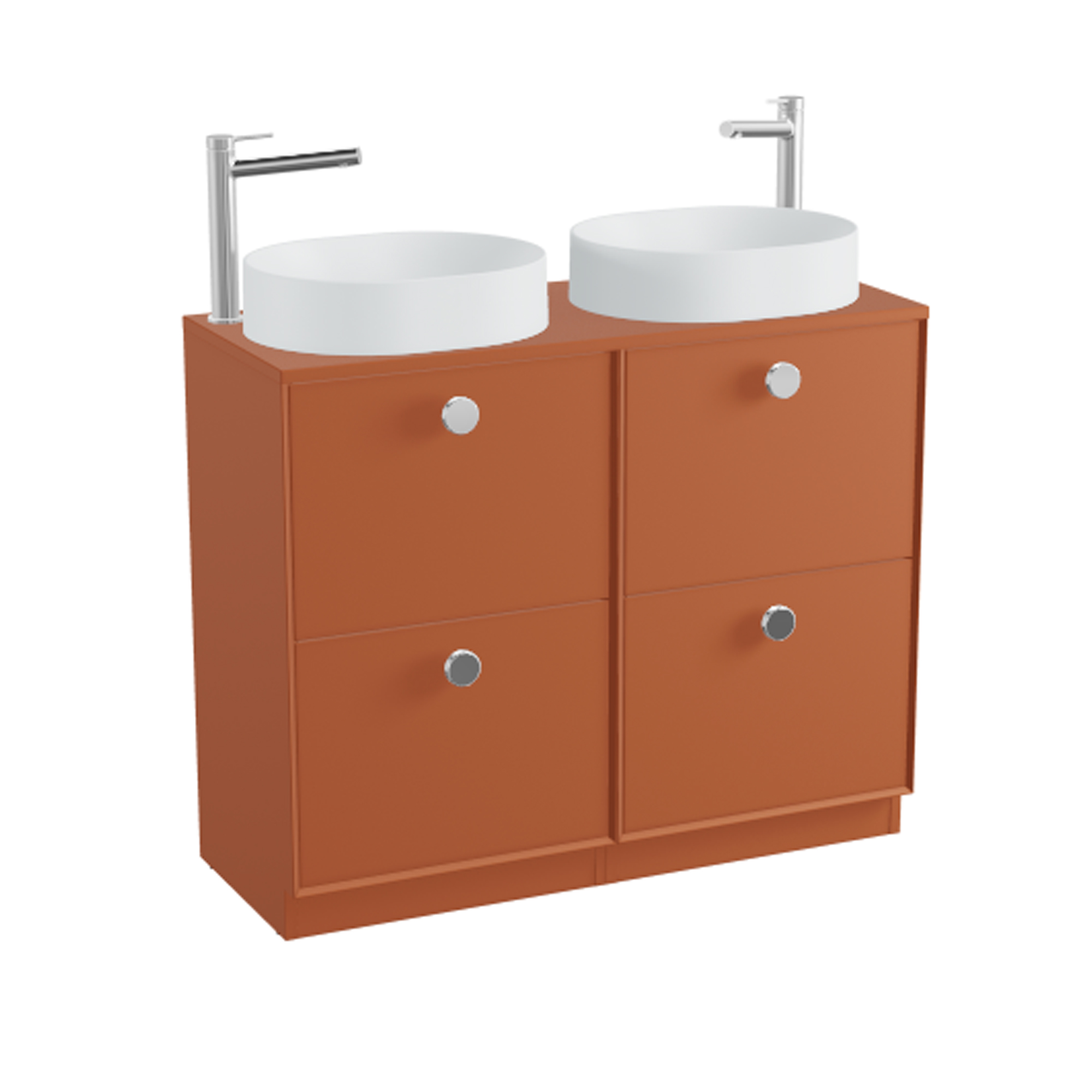 Vado Safari 1000mm Floorstanding Vanity Unit & Worktop